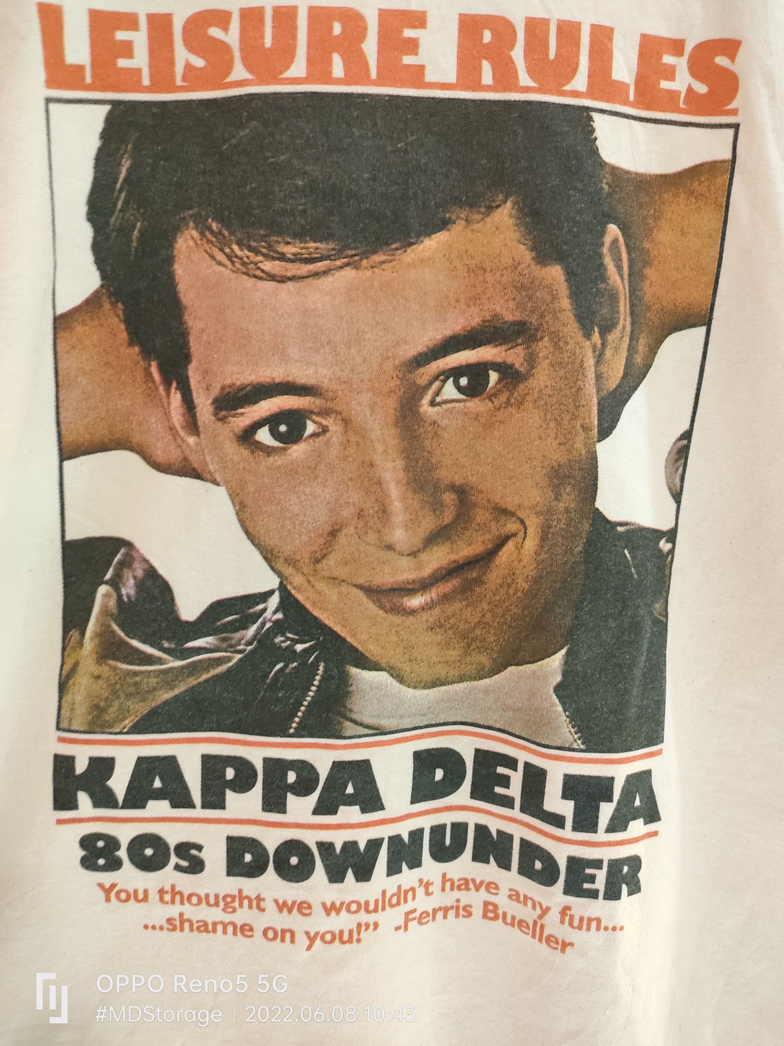 Vintage Leisure Rules Ferris Bueller Size US M / EU 48-50 / 2 - 3 Thumbnail