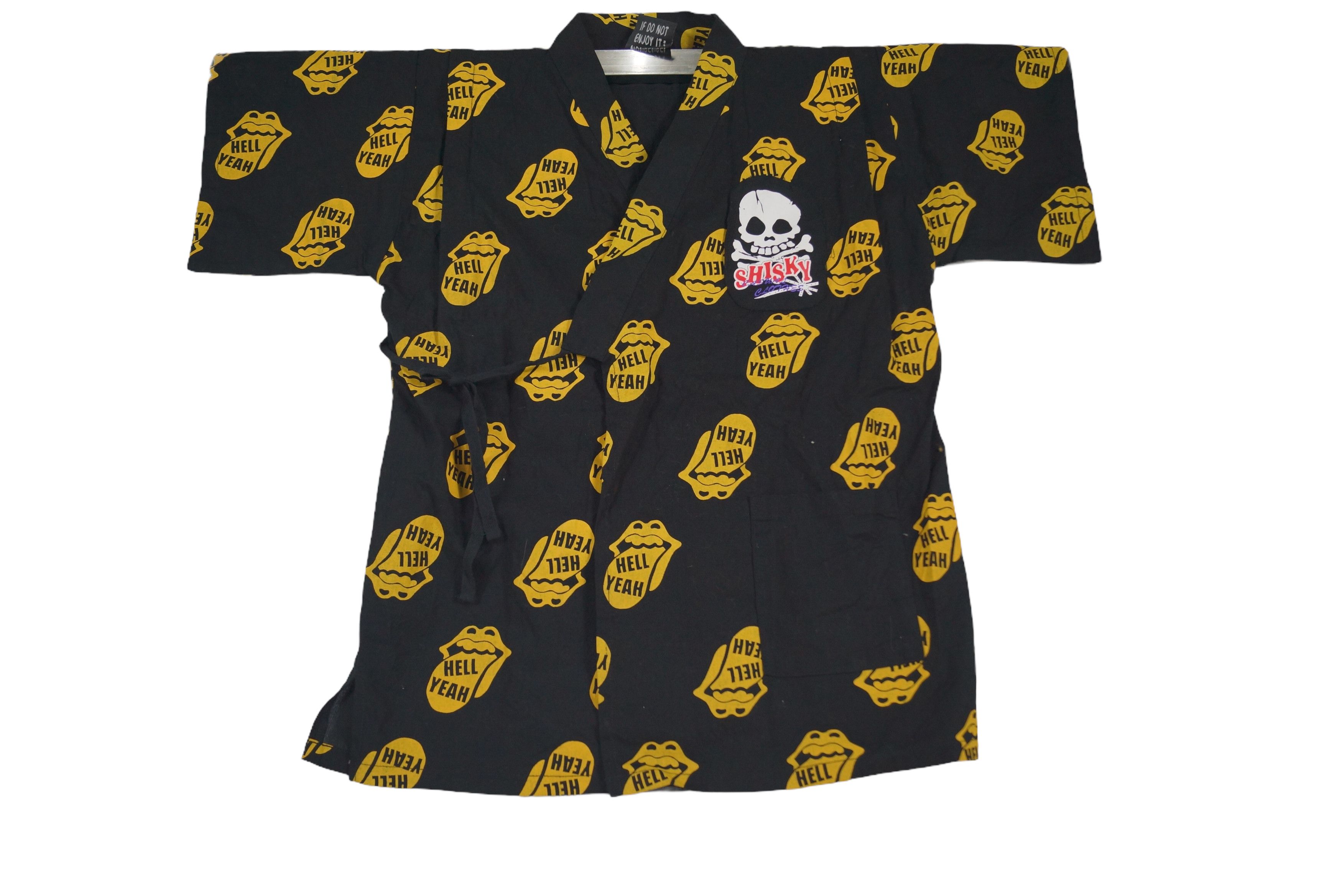 Vintage Kimono Rolling Stone Shisky Skull