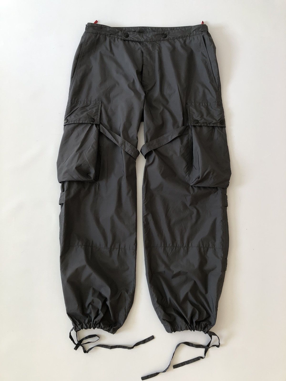 Prada Prada Bondage Cargo Nylon Pants Size US 35 - 2 Thumbnail