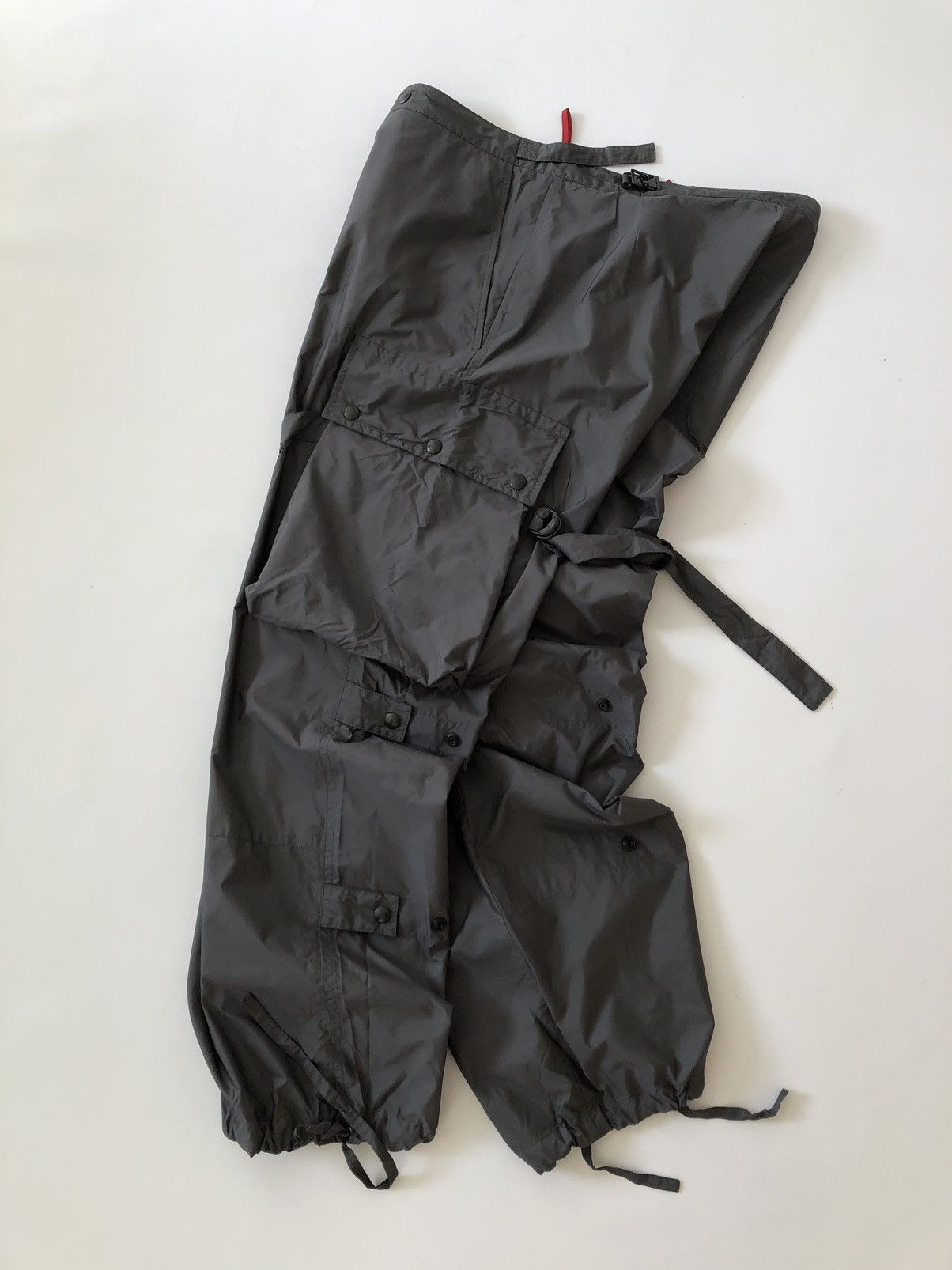 Prada Prada Bondage Cargo Nylon Pants Size US 35 - 4 Thumbnail