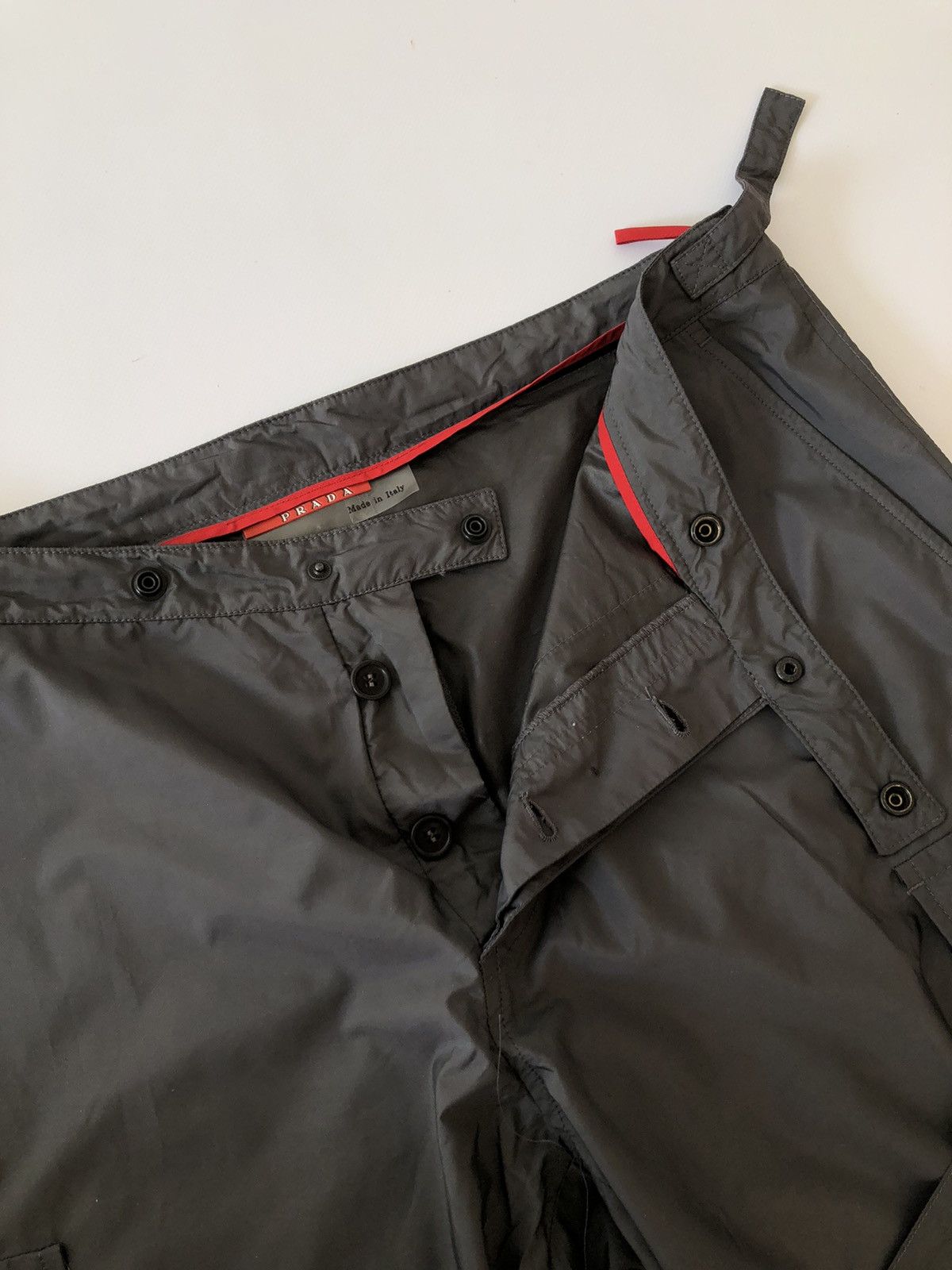 Prada Prada Bondage Cargo Nylon Pants Size US 35 - 7 Thumbnail