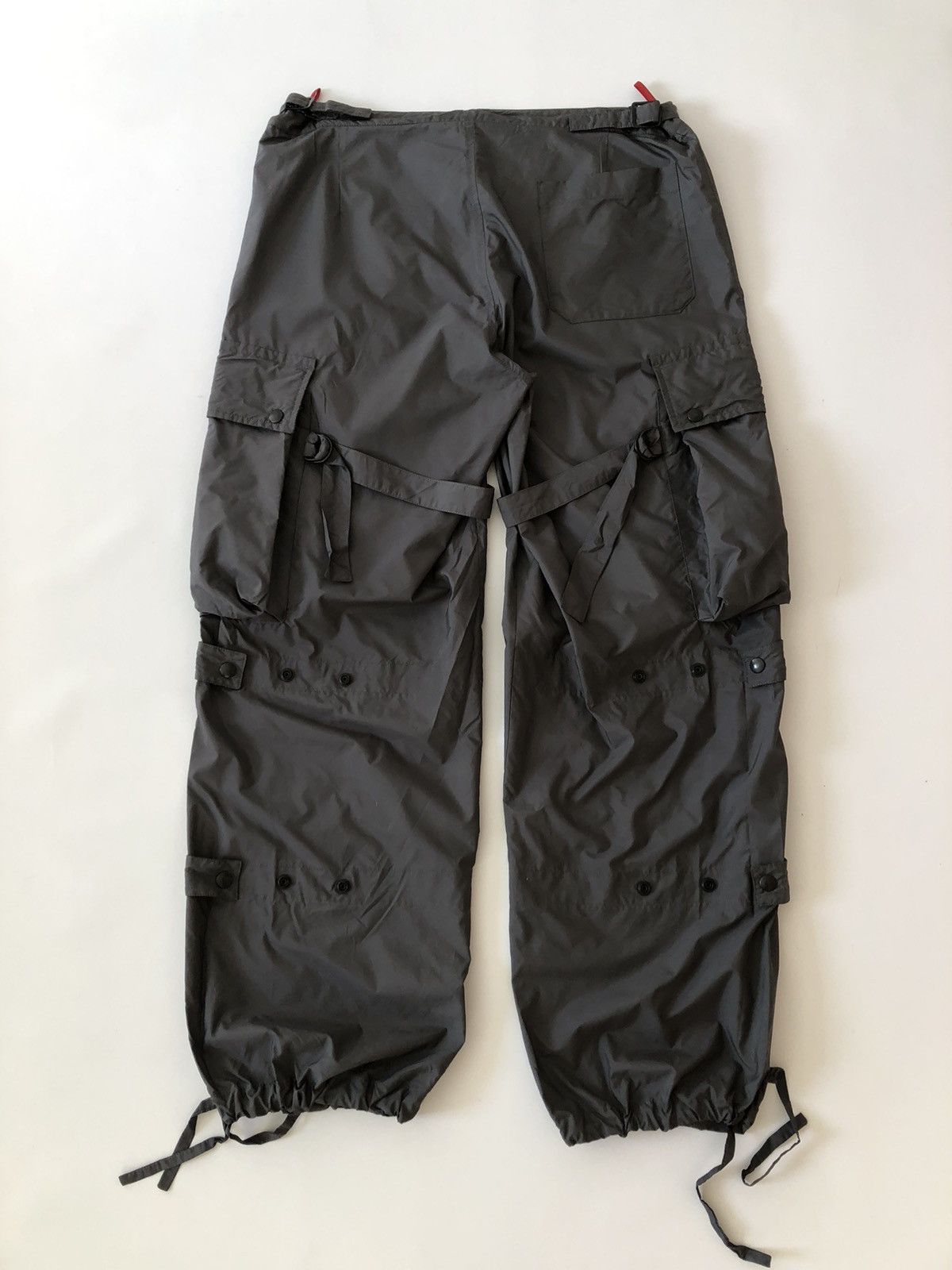 Prada Prada Bondage Cargo Nylon Pants Size US 35 - 3 Thumbnail