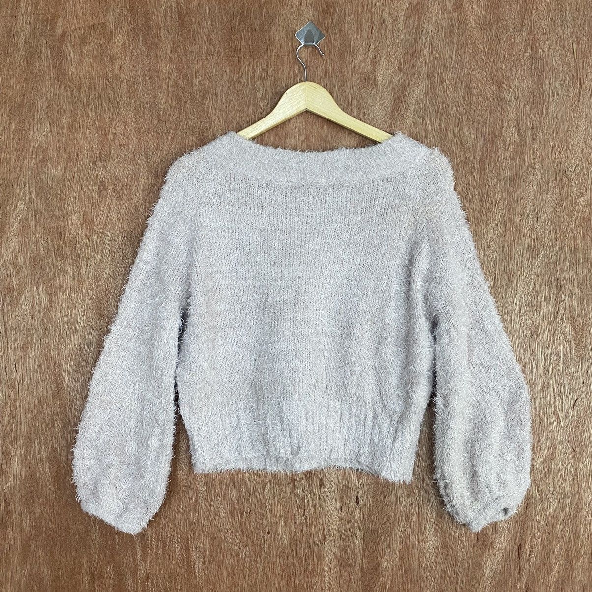 Homespun Knitwear × Japanese Brand Earth Music & Ecology Mohair Knitwear #0396 Size US M / EU 48-50 / 2 - 10 Thumbnail
