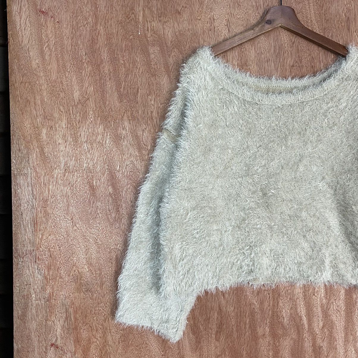 Homespun Knitwear × Japanese Brand Japan Brown Mohair Shag Shaggy Baggy Knitwear #0391 Size US L / EU 52-54 / 3 - 7 Thumbnail