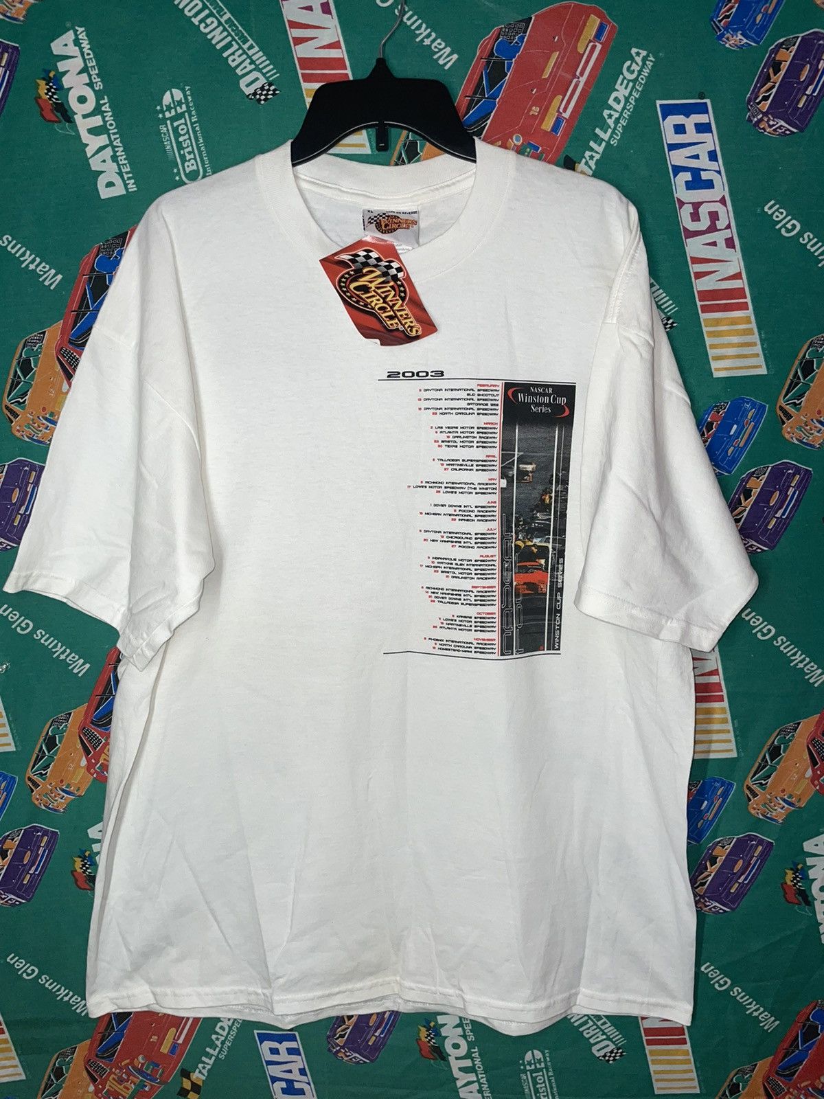 NASCAR NWT 2003 Vintage Winston Cup Series Tour NASCAR Shirt Racing Size US XL / EU 56 / 4 - 3 Thumbnail