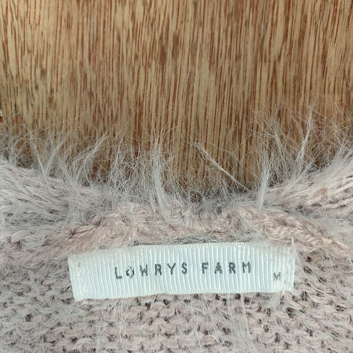 Homespun Knitwear × LOWRYS FARM Lowrys Farm Pink Mohair Long Knitwear Size US M / EU 48-50 / 2 - 10 Thumbnail
