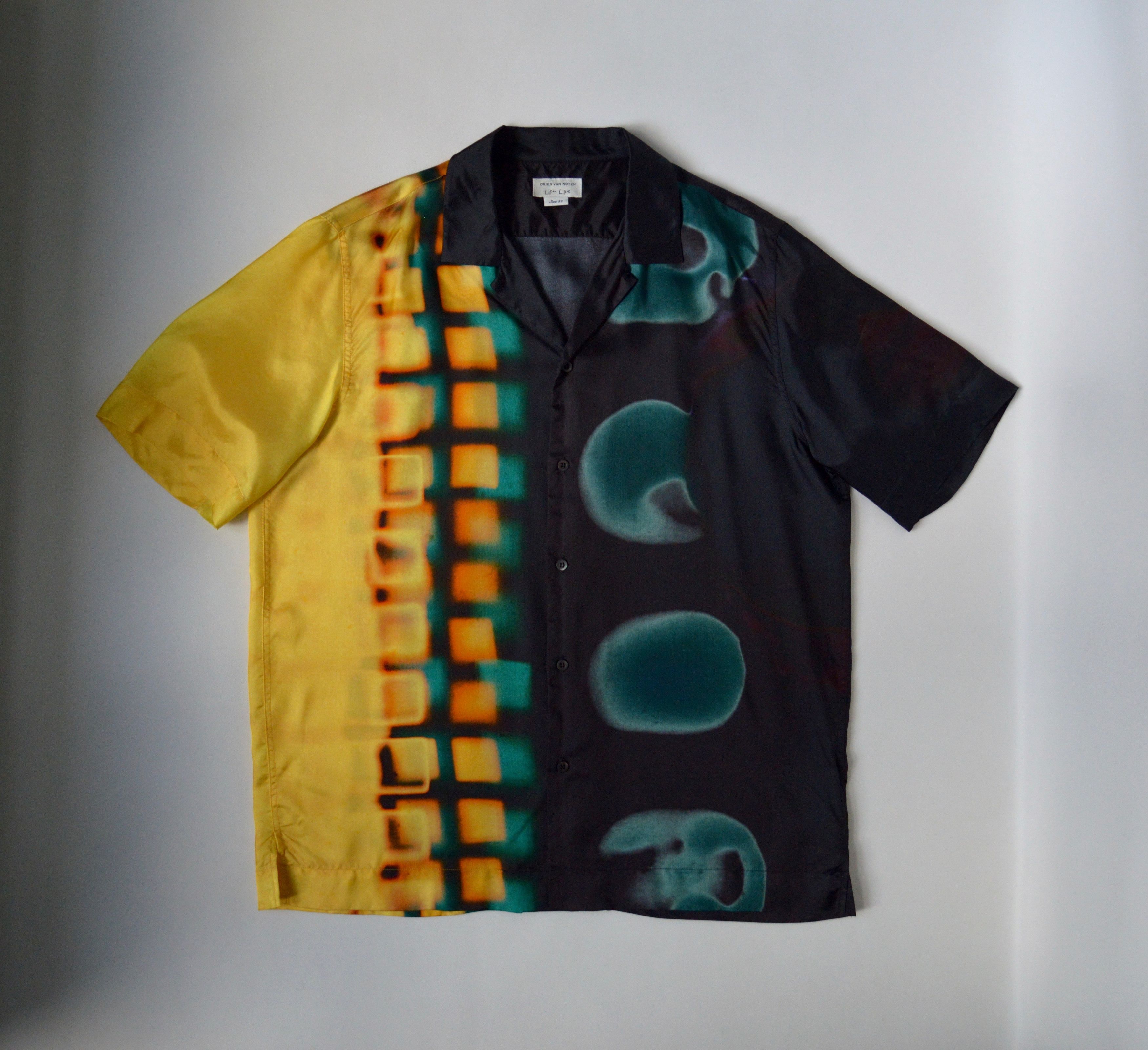 DRIES VAN NOTEN / LEN LYE リネン S/S シャツ