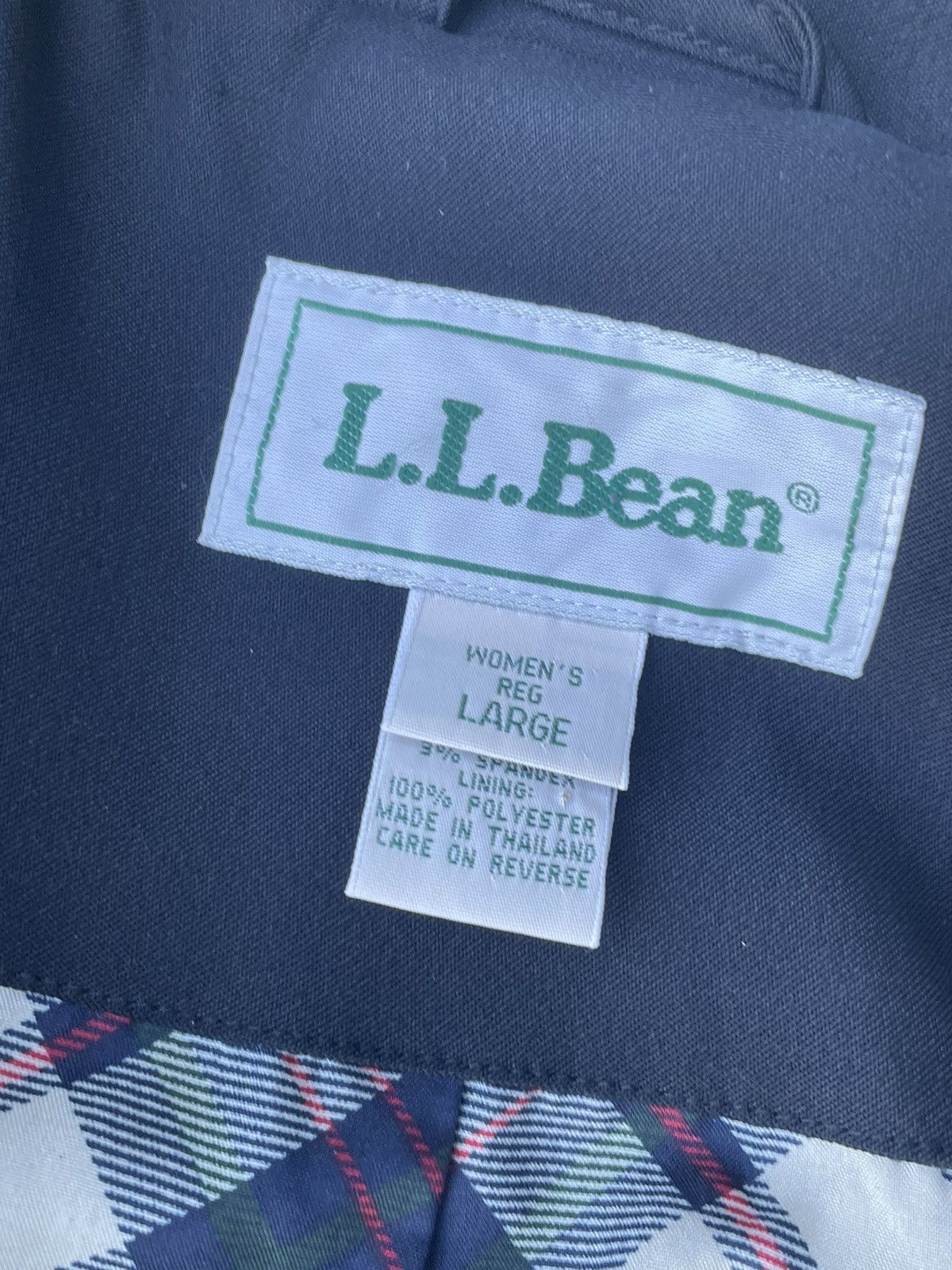 L.L. Bean Y2K LL Bean Matrix Style trench coat jacket Pea Coat vintage Size US L / EU 52-54 / 3 - 3 Thumbnail