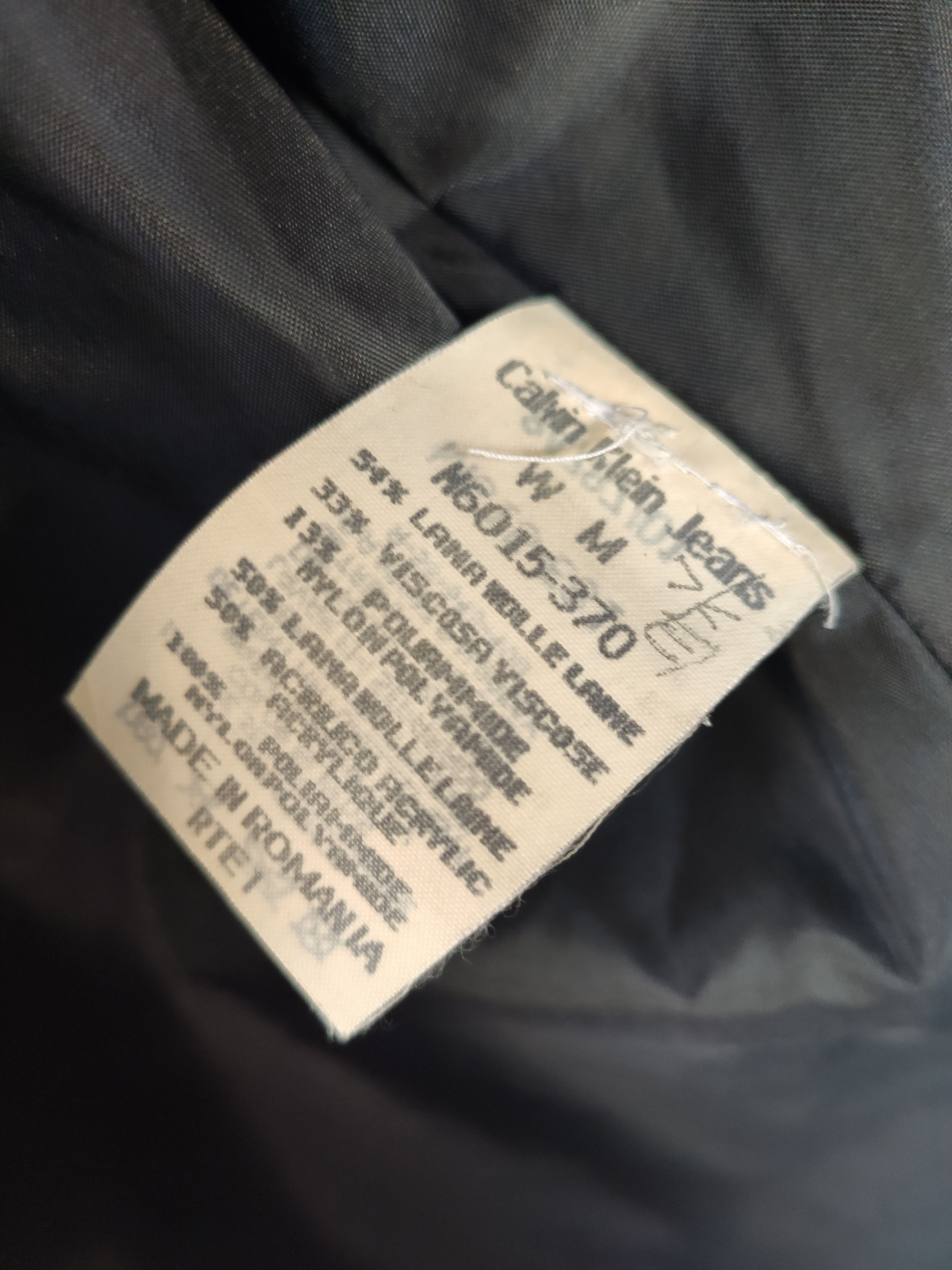 Calvin Klein 🔥 Vintage Calvin Klein Jacket wool coat Size US M / EU 48-50 / 2 - 6 Thumbnail