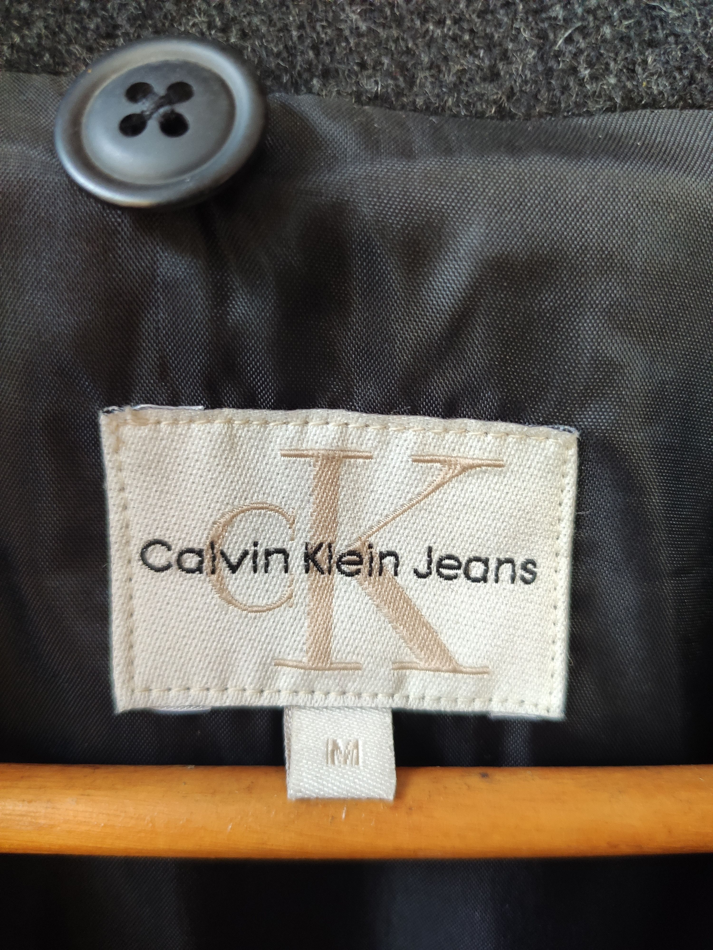 Calvin Klein 🔥 Vintage Calvin Klein Jacket wool coat Size US M / EU 48-50 / 2 - 7 Thumbnail