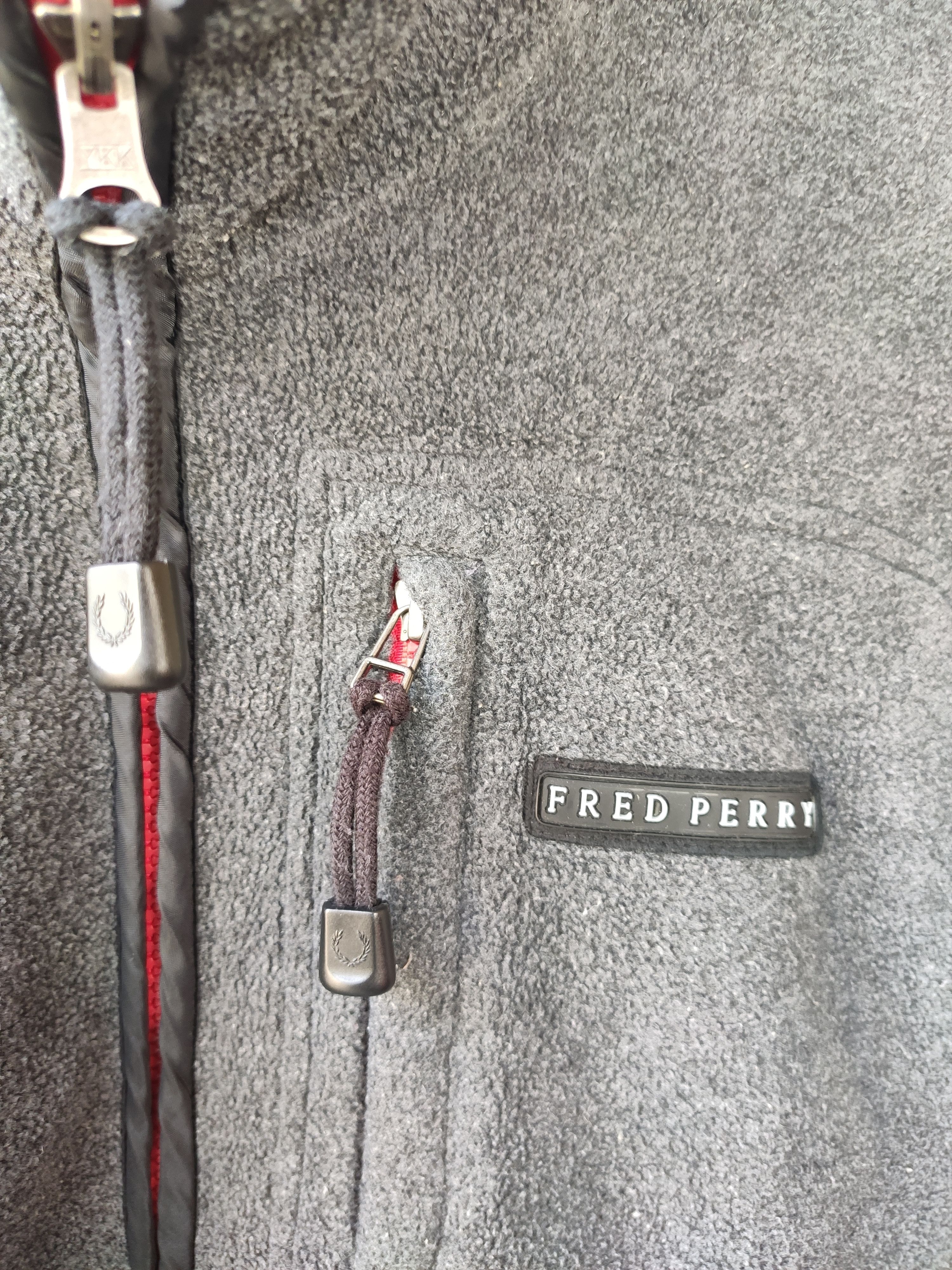 Fred Perry Vintage Fred Perry fleece zipper jacket Size US L / EU 52-54 / 3 - 6 Thumbnail