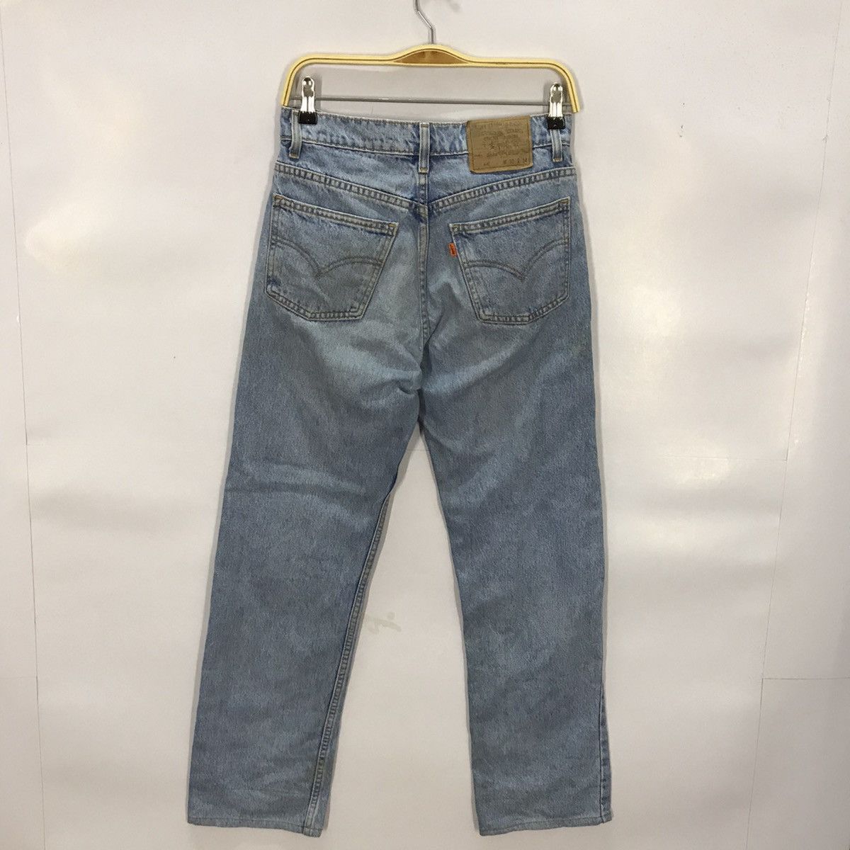 Levi's × Levi's Vintage Clothing × Vintage Levi’s 607 Orange tab art Snake denim pant Size US 27 - 6 Thumbnail