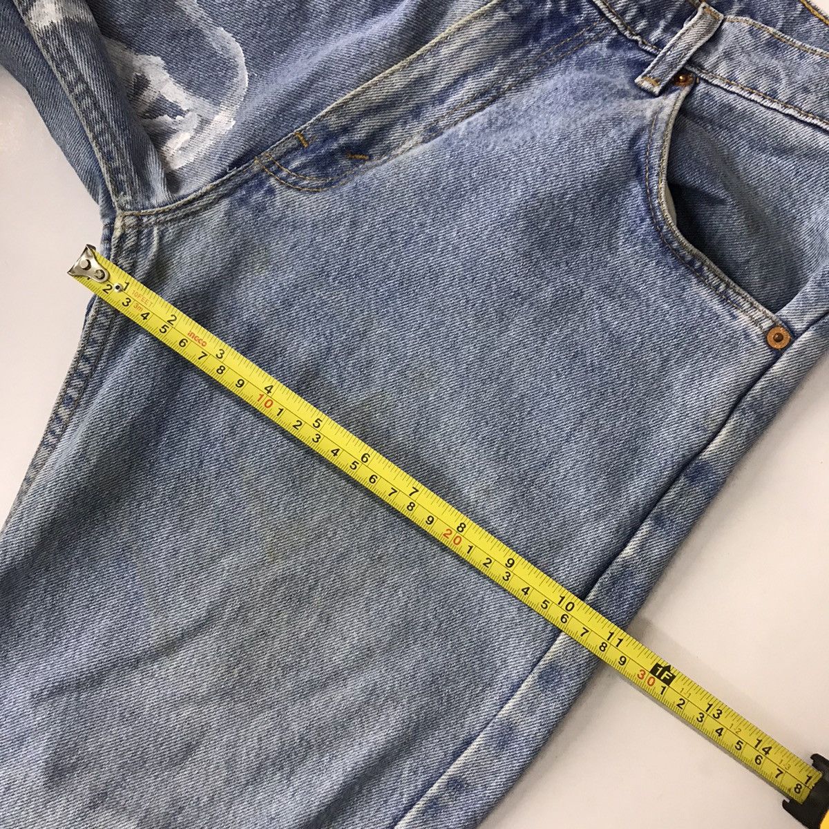 Levi's × Levi's Vintage Clothing × Vintage Levi’s 607 Orange tab art Snake denim pant Size US 27 - 14 Thumbnail