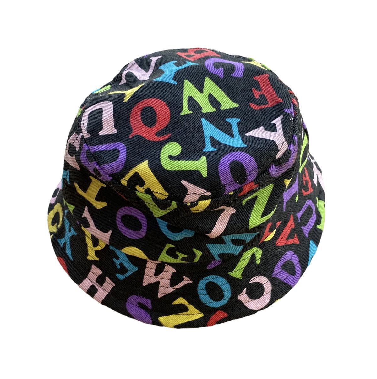 Jeremy Scott RARE‼️JEREMY SCOTT🇺🇸 MONOGRAM ABC BUCKET HAT CUSTOM Size ONE SIZE - 3 Thumbnail