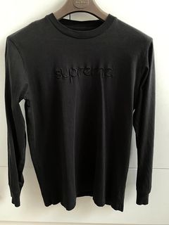 Supreme Tonal Embroidered L S | Grailed