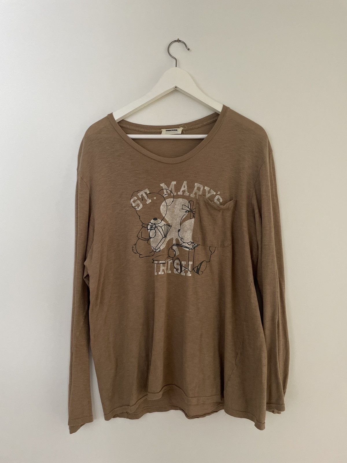 トップス undercover ST.MARYS IRISH TEE Undercover AW11 Saint Mary's Irish Long Sleeve T-Shirt
