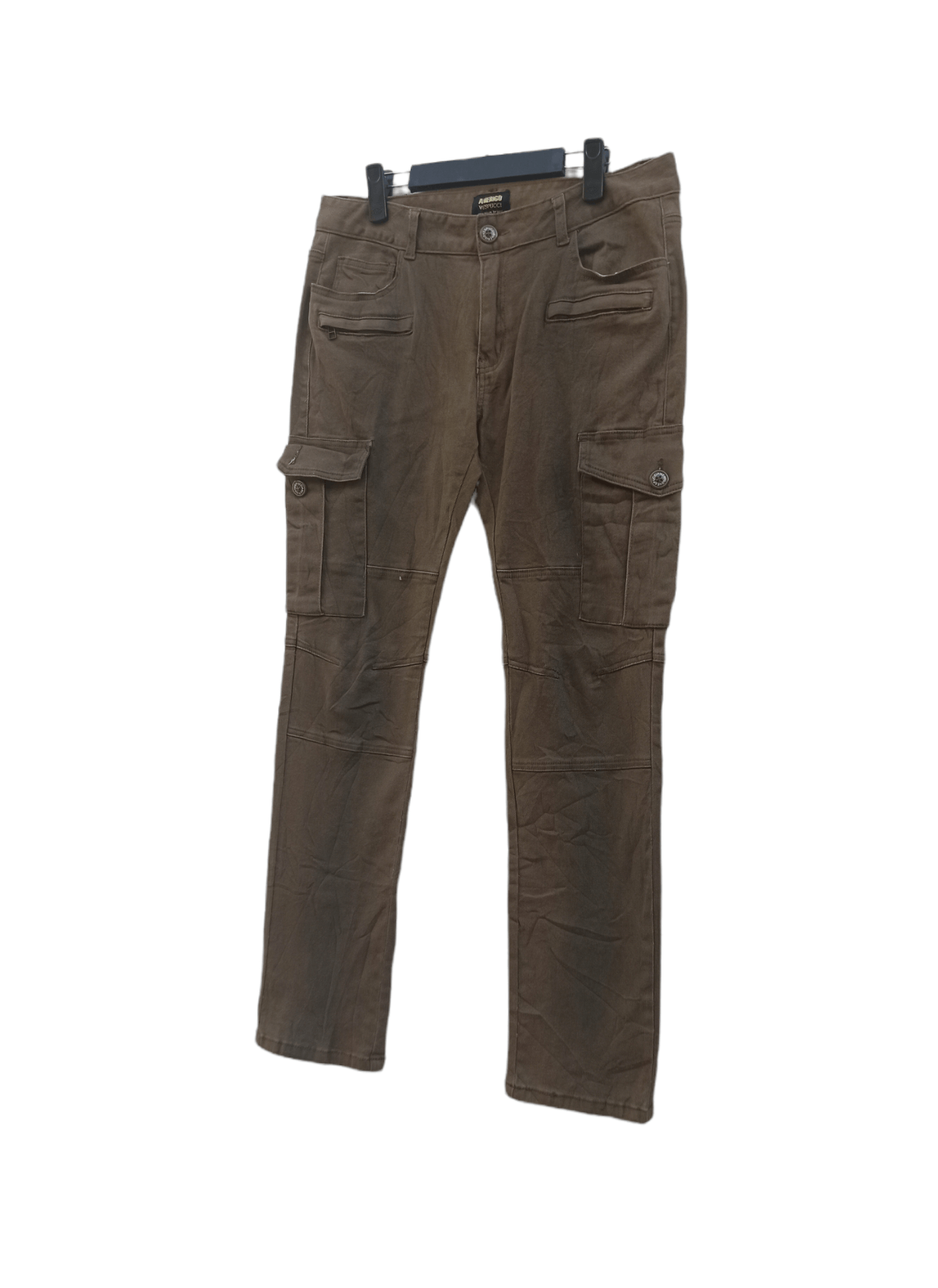 Japanese Brand × Vintage Amerigo Vespucci Cargo Pants Size US 34 / EU 50 - 2 Thumbnail