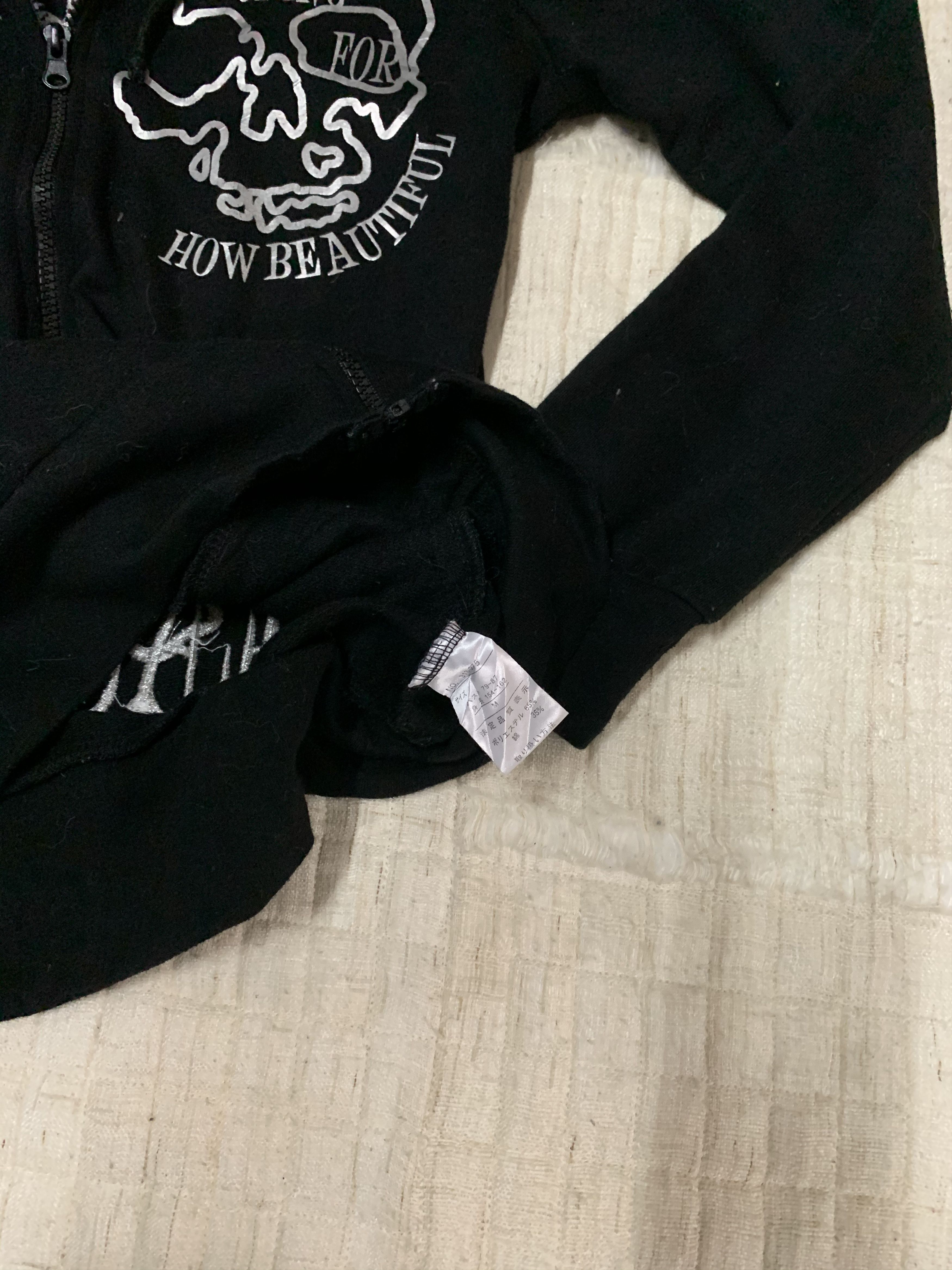 Japanese Brand 🔥 Japanese Vintage Skull Embroidery Hooded Jumper Sweater Size US S / EU 44-46 / 1 - 5 Thumbnail