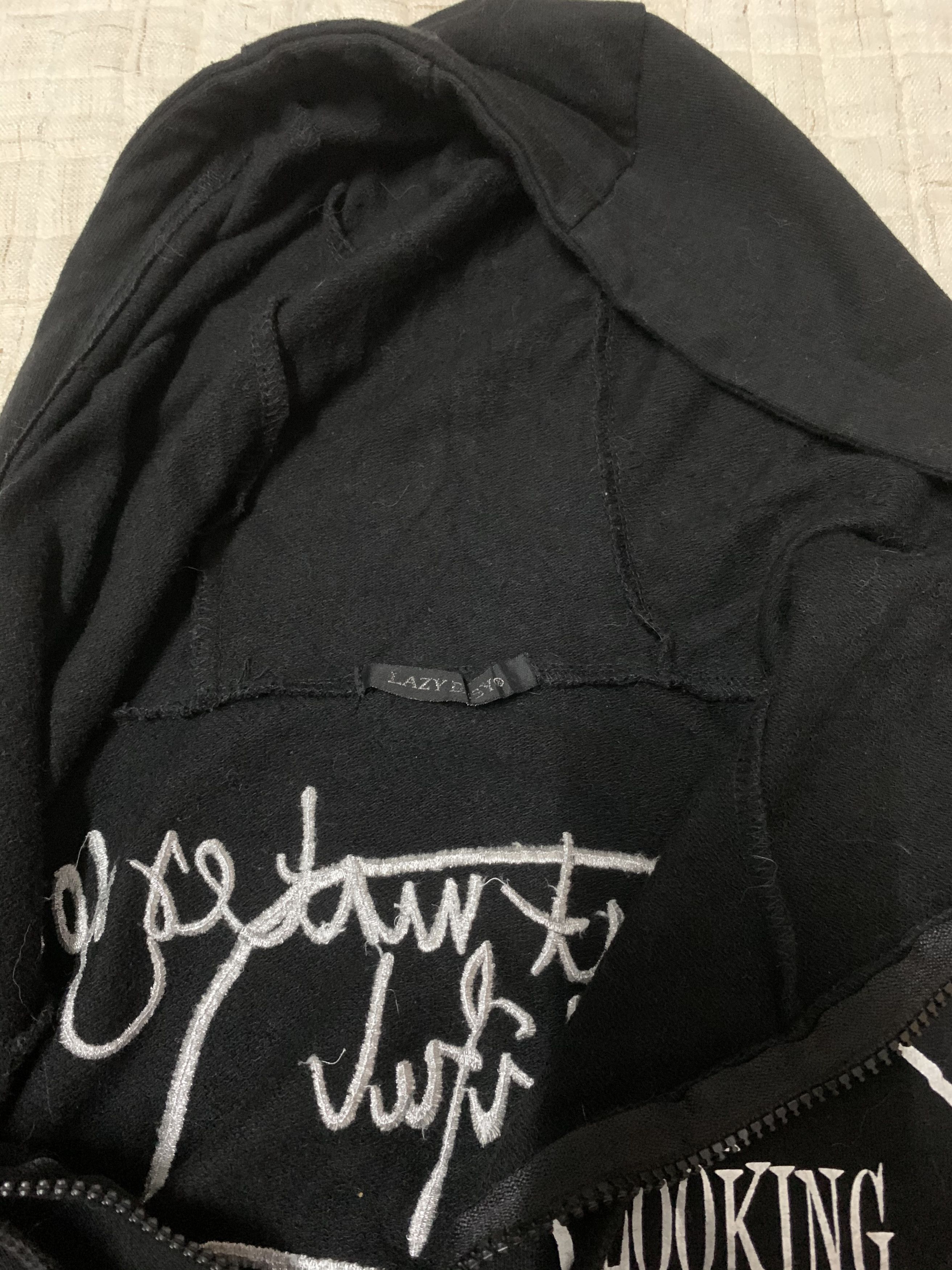 Japanese Brand 🔥 Japanese Vintage Skull Embroidery Hooded Jumper Sweater Size US S / EU 44-46 / 1 - 3 Thumbnail