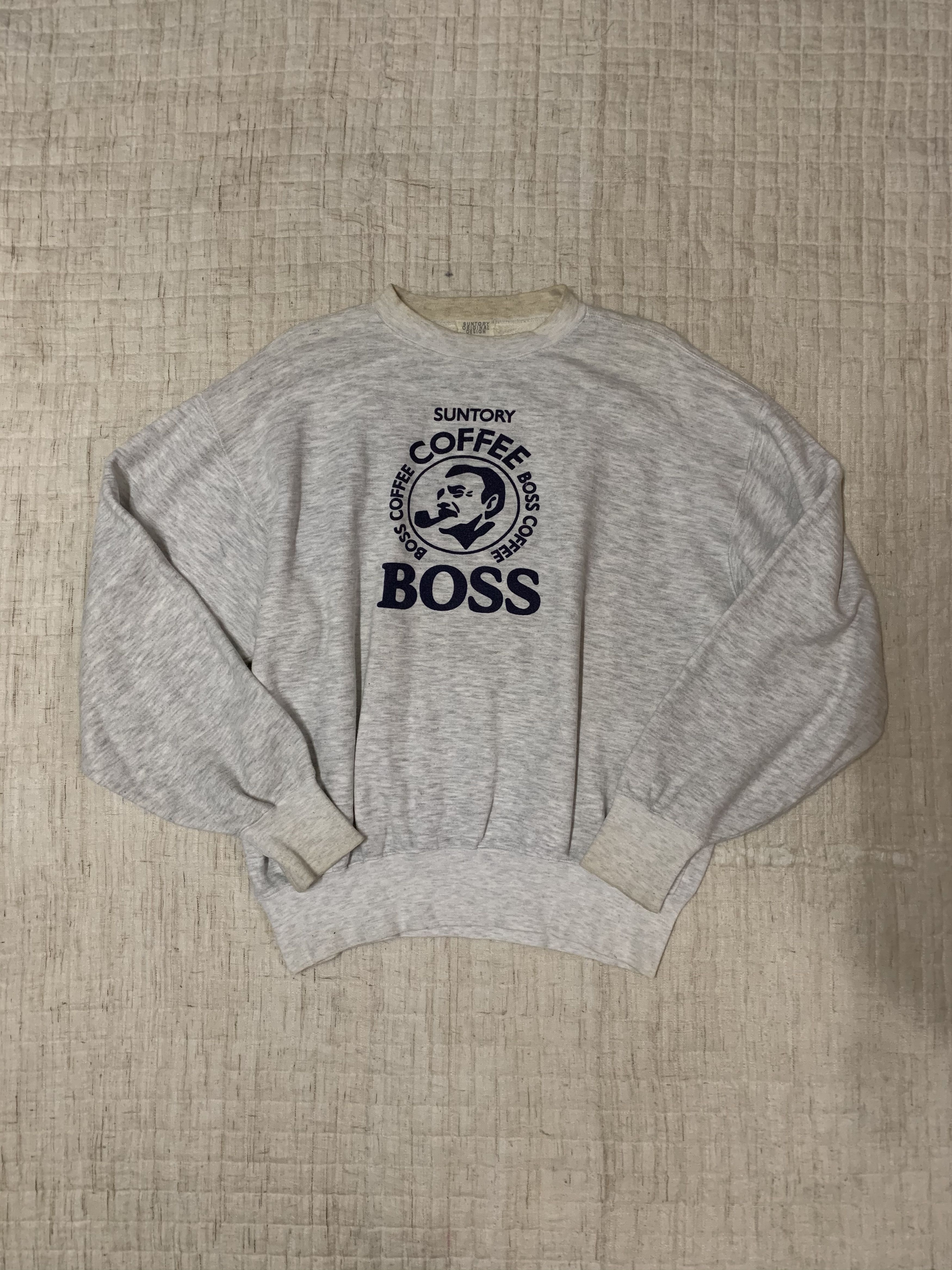💥 1990’s Vintage Suntory Original Design Crewneck Sweater