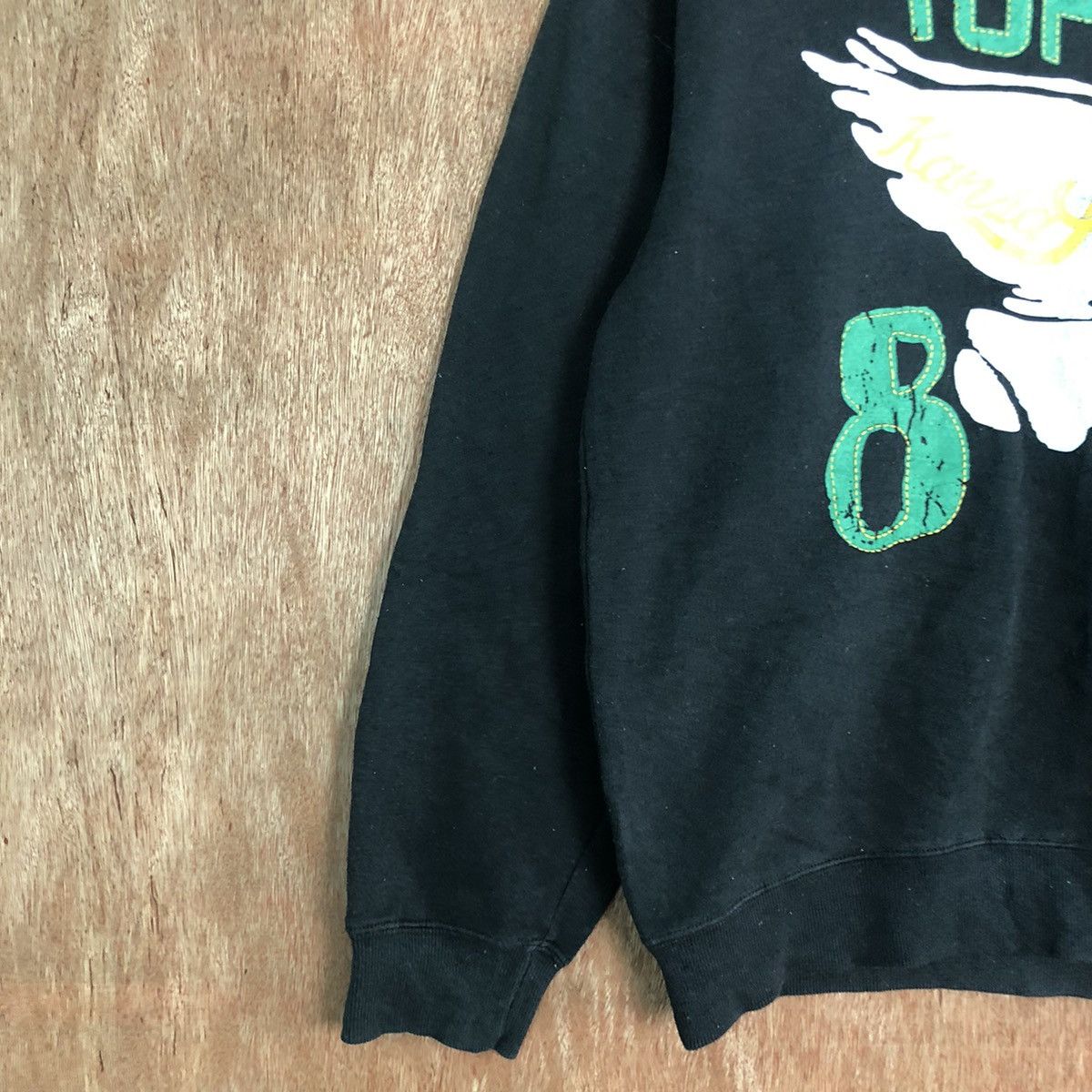 Japanese Brand Topeka Black Big Logo sweatshirt japan #6015 Size US M / EU 48-50 / 2 - 7 Thumbnail