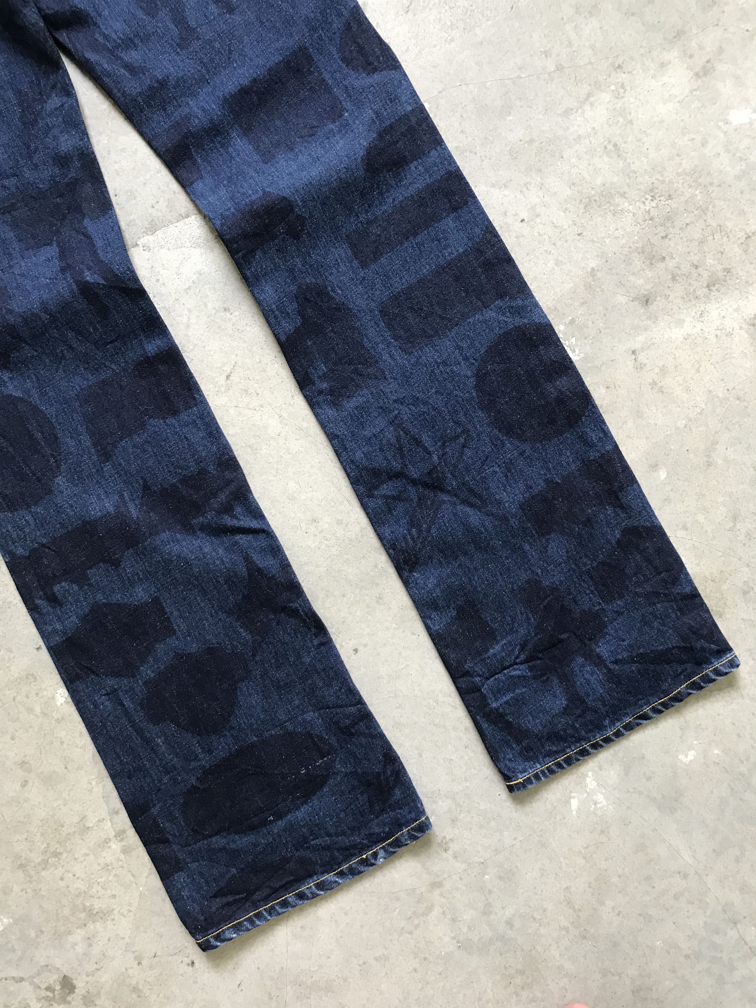 Hysteric Glamour × Japanese Brand Flare HYSTERIC GLAMOUR Archival Stunning Full Fades Denim Size US 27 - 15 Thumbnail