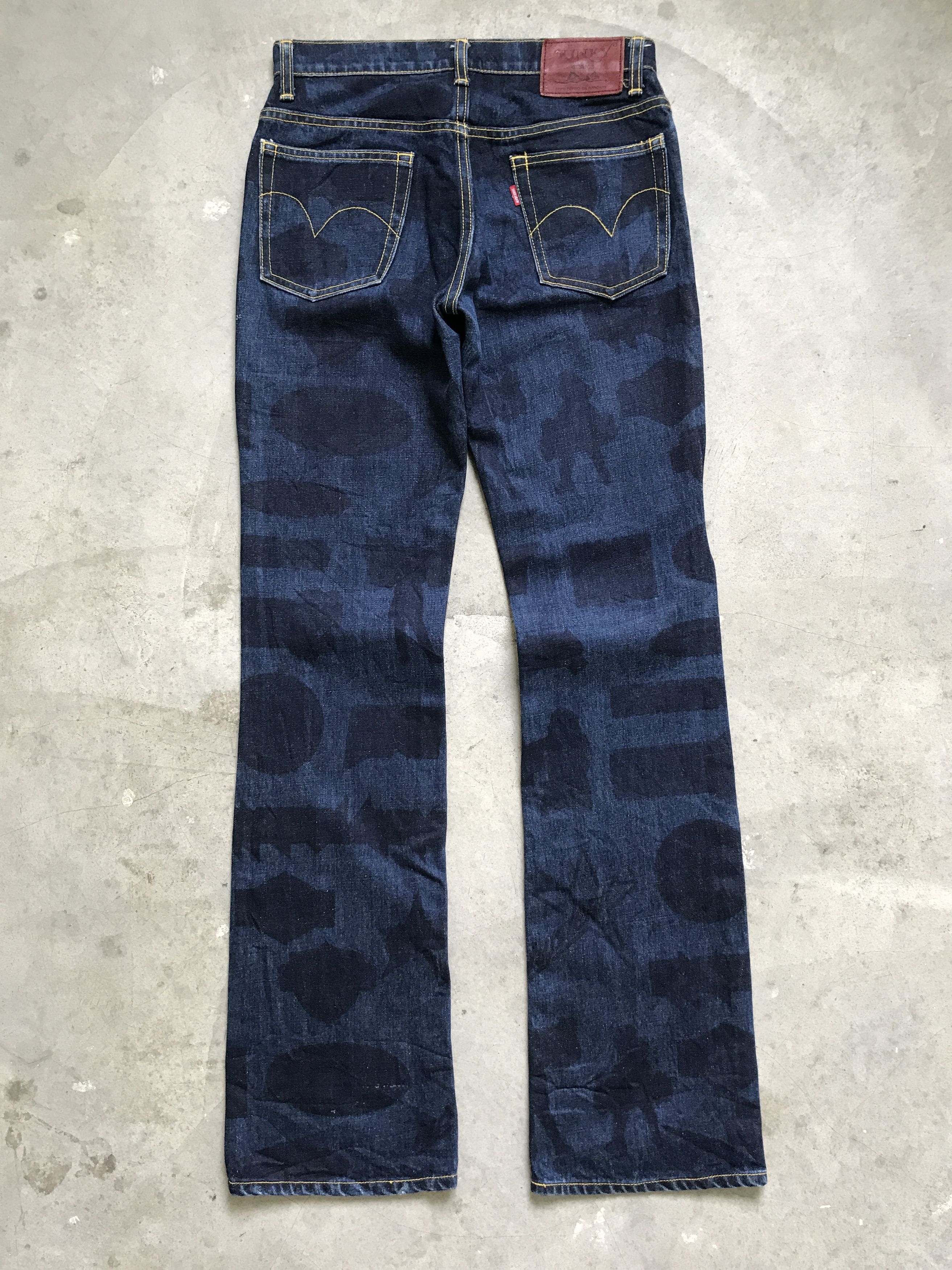 Hysteric Glamour × Japanese Brand Flare HYSTERIC GLAMOUR Archival Stunning Full Fades Denim Size US 27 - 13 Thumbnail