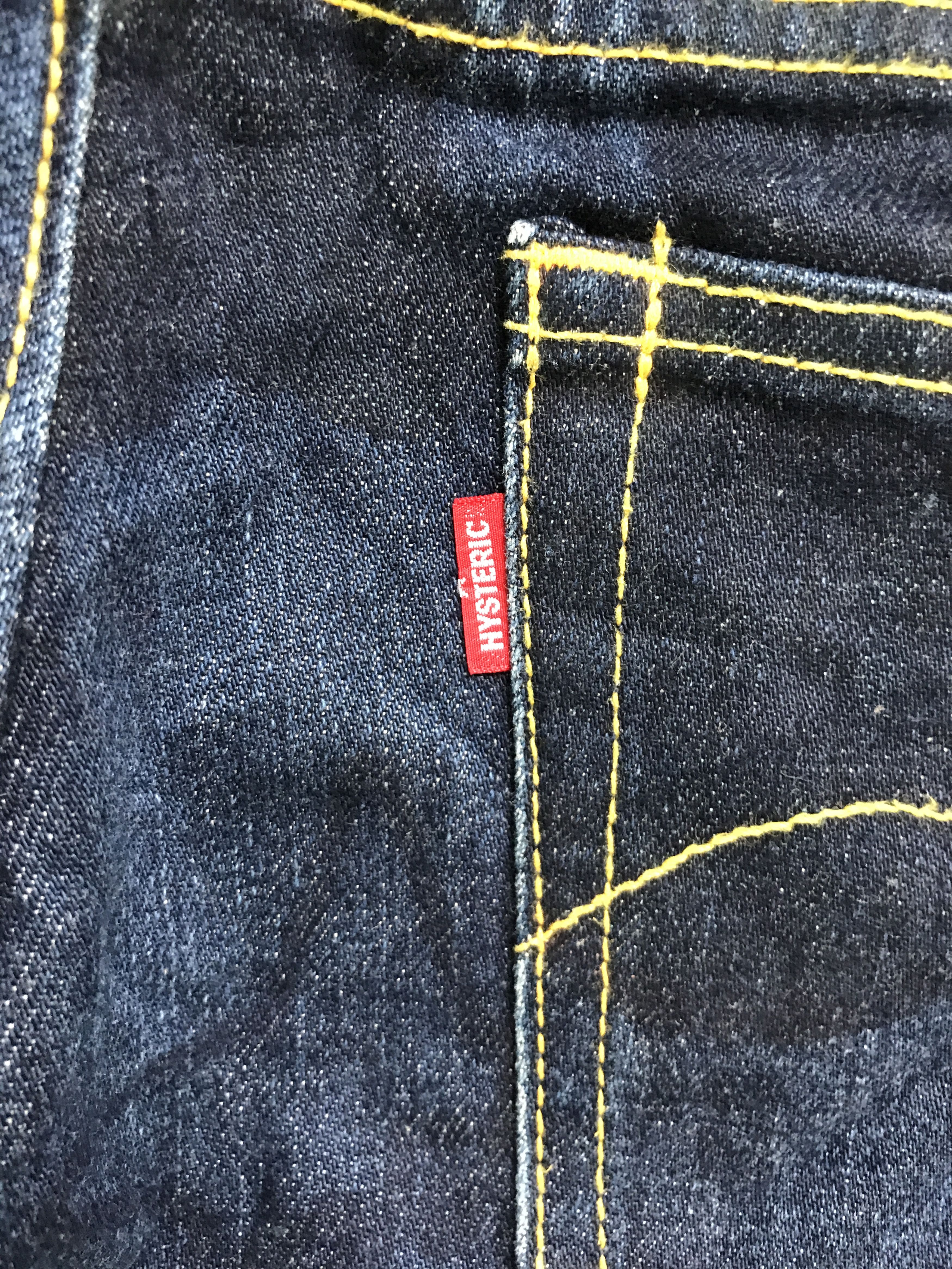 Hysteric Glamour × Japanese Brand Flare HYSTERIC GLAMOUR Archival Stunning Full Fades Denim Size US 27 - 17 Thumbnail