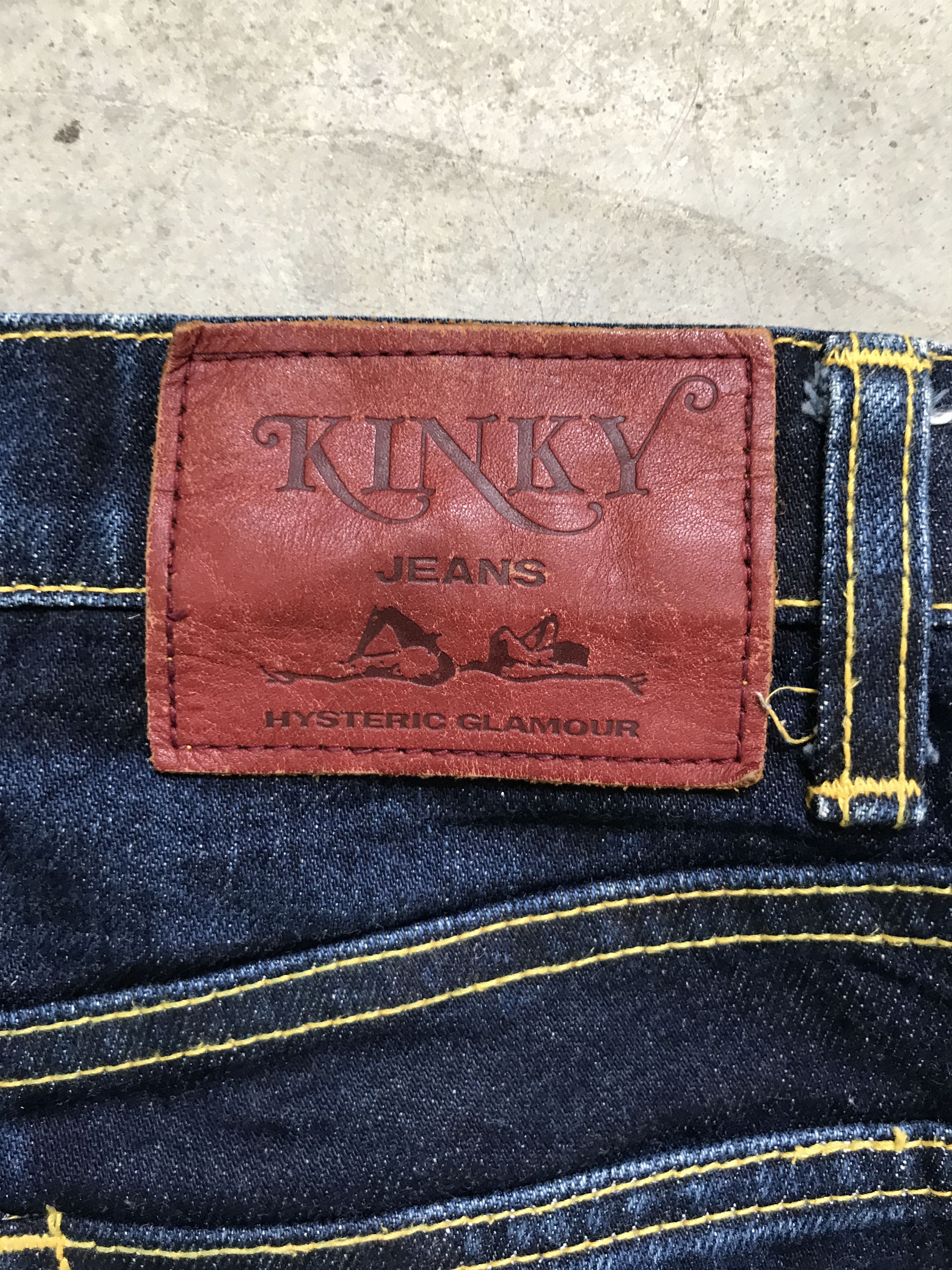 Hysteric Glamour × Japanese Brand Flare HYSTERIC GLAMOUR Archival Stunning Full Fades Denim Size US 27 - 18 Thumbnail