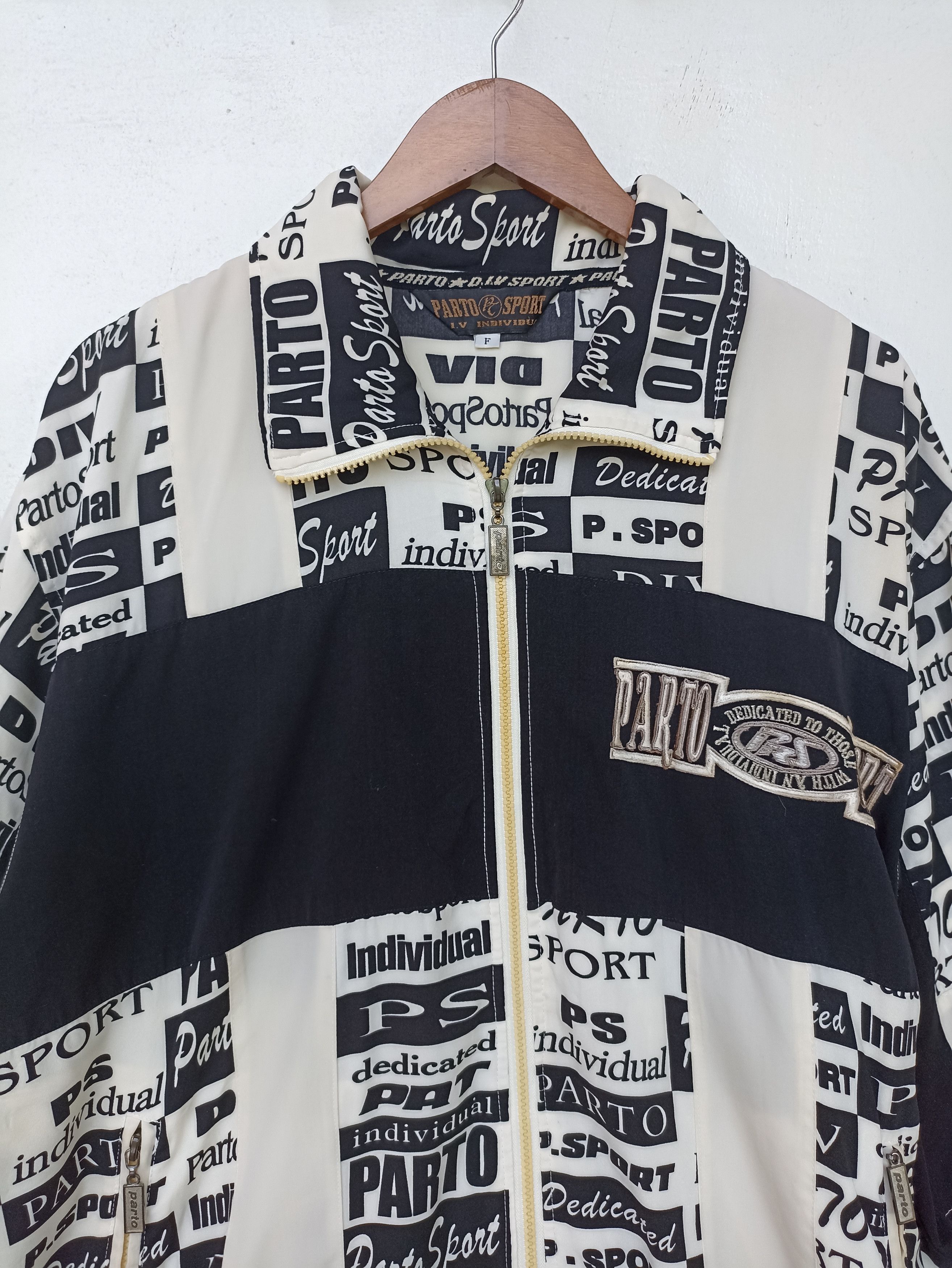 Japanese Brand 🔥 Parto Sport zipper shirt full print Size US XL / EU 56 / 4 - 2 Thumbnail