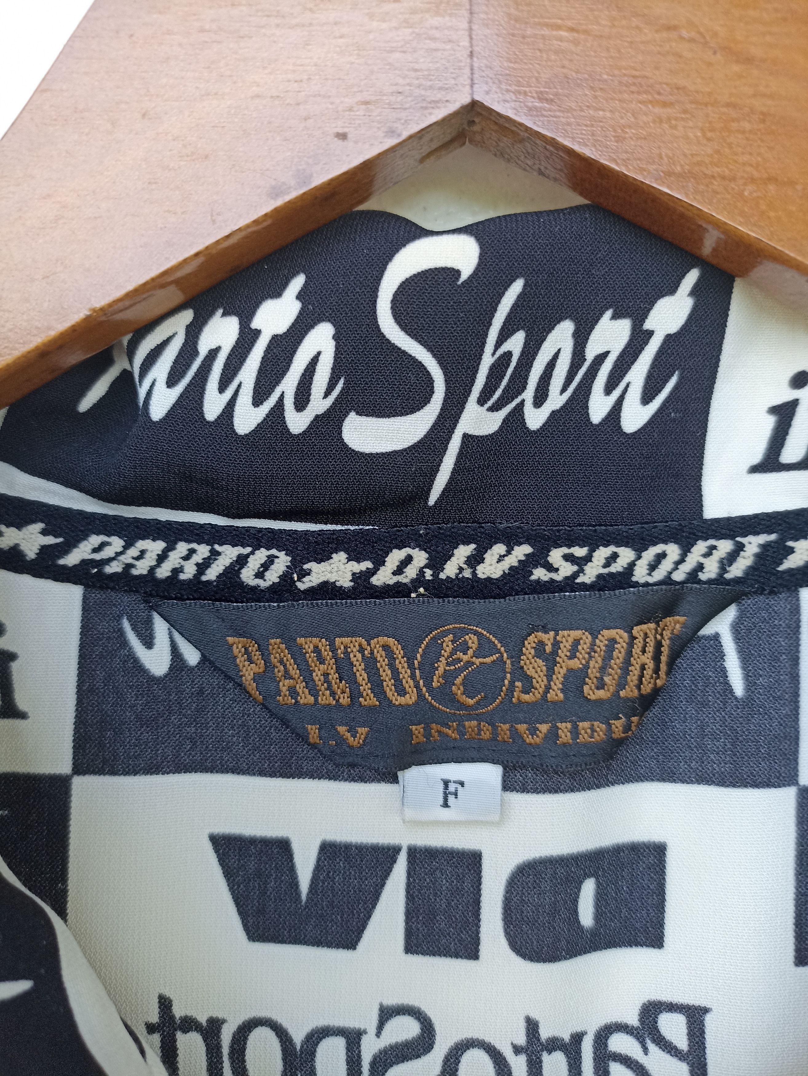 Japanese Brand 🔥 Parto Sport zipper shirt full print Size US XL / EU 56 / 4 - 6 Thumbnail