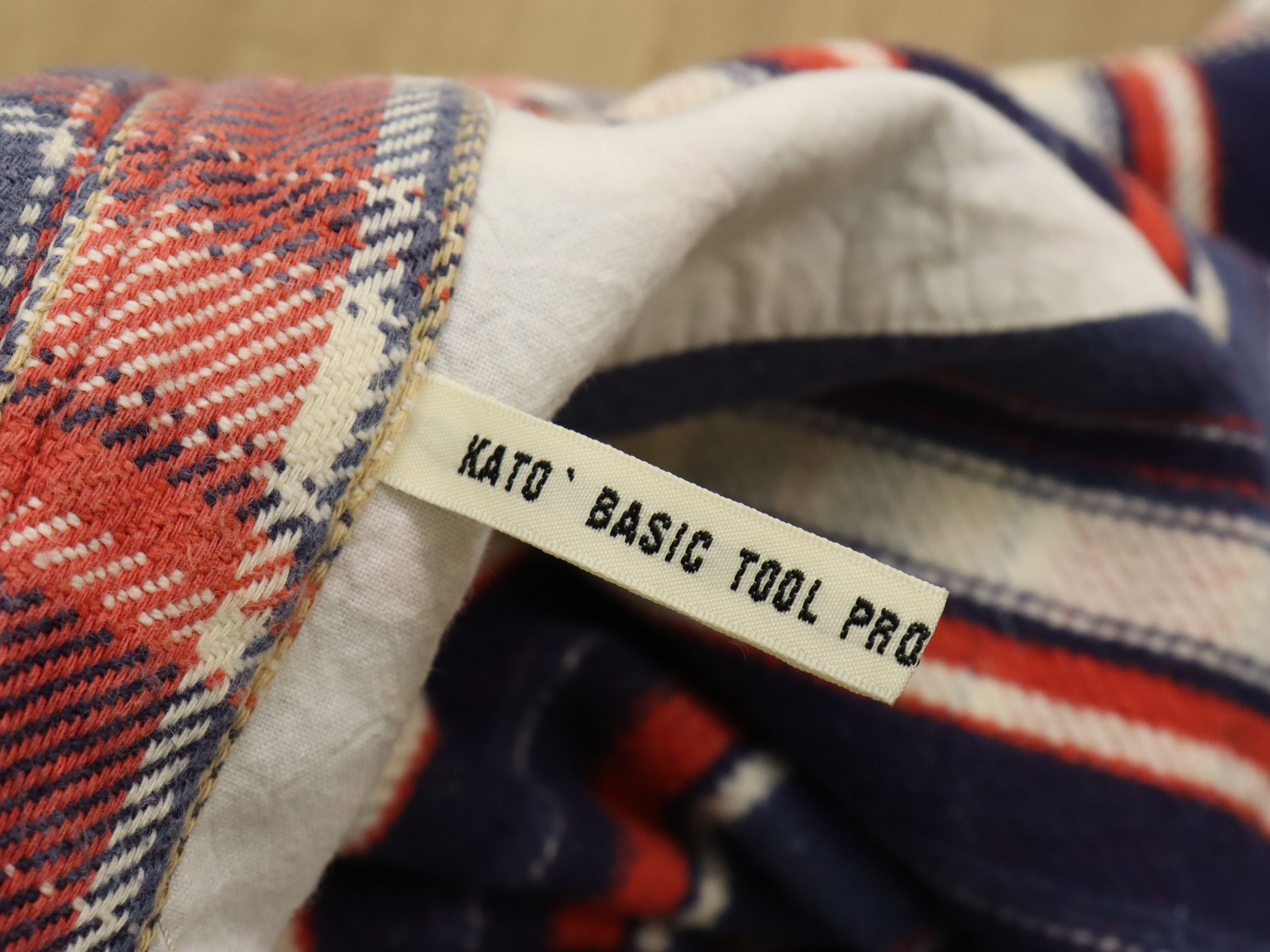 Hiroshi Kato × KATO KATO AAA Plaid Blanket Style Flannel Japan Designer Shirt Size US S / EU 44-46 / 1 - 13 Thumbnail