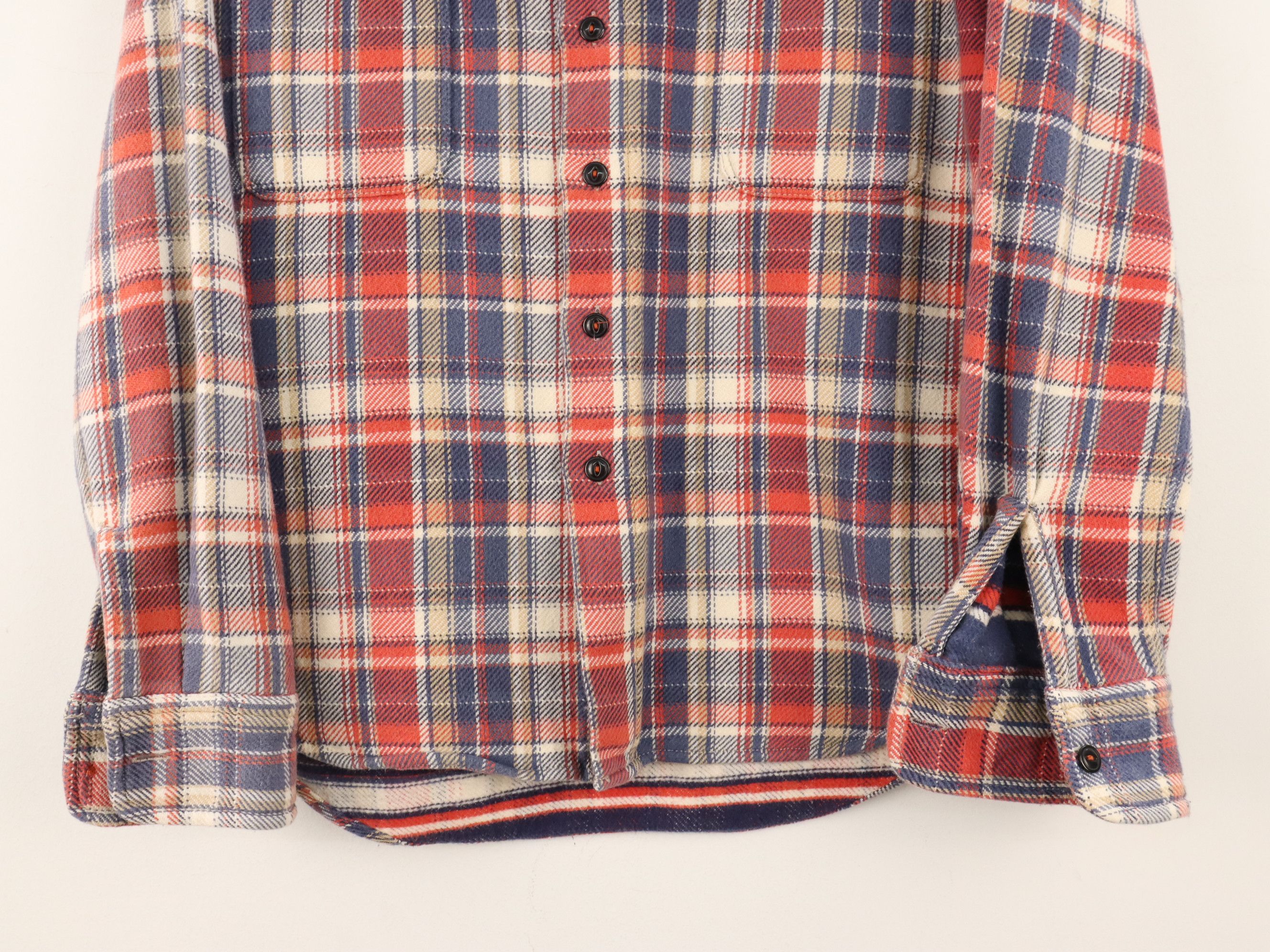 Hiroshi Kato × KATO KATO AAA Plaid Blanket Style Flannel Japan Designer Shirt Size US S / EU 44-46 / 1 - 8 Thumbnail