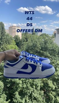 Nike Nike Dunk Low Retro Racer Blue / Reverse Kentucky | Grailed