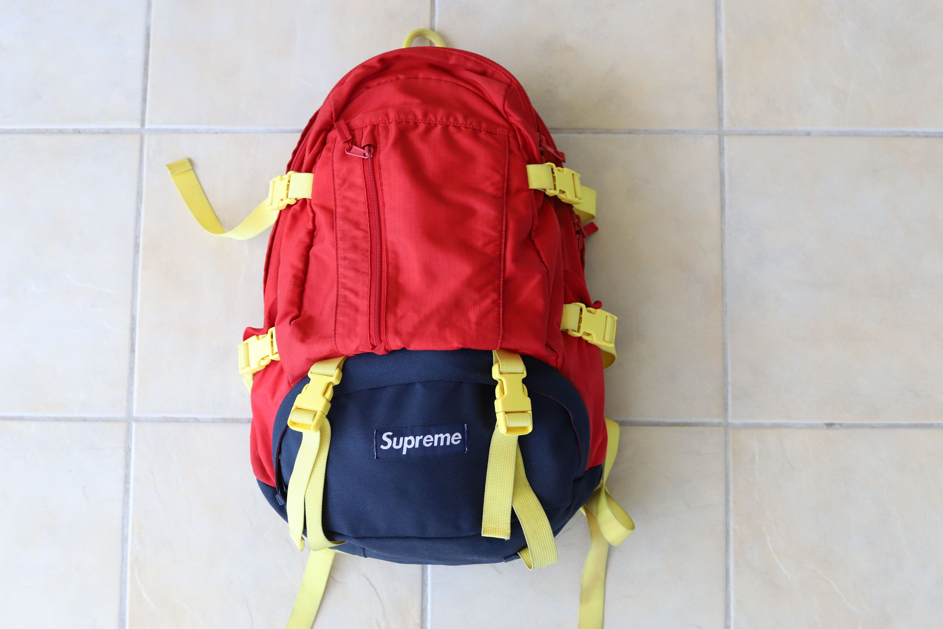 Supreme Supreme SS07 22nd El Martillo Backpack Bag Box Logo Supreme Supreme SS07 22nd El Martillo Backpack Bag Box Logo