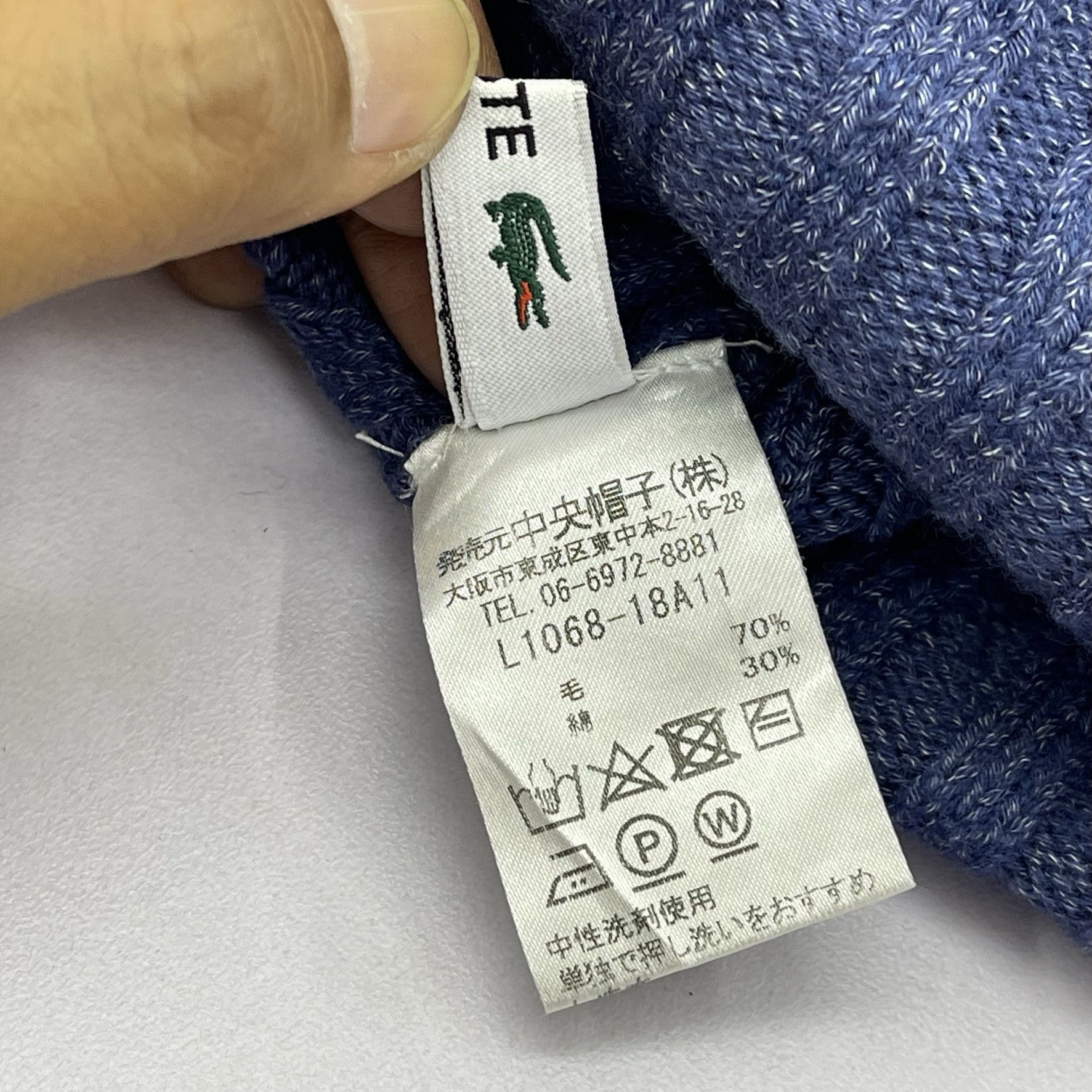 Japanese Brand Lacoste Japanese Brand Beanie Hats-BH4178 Size ONE SIZE - 9 Thumbnail