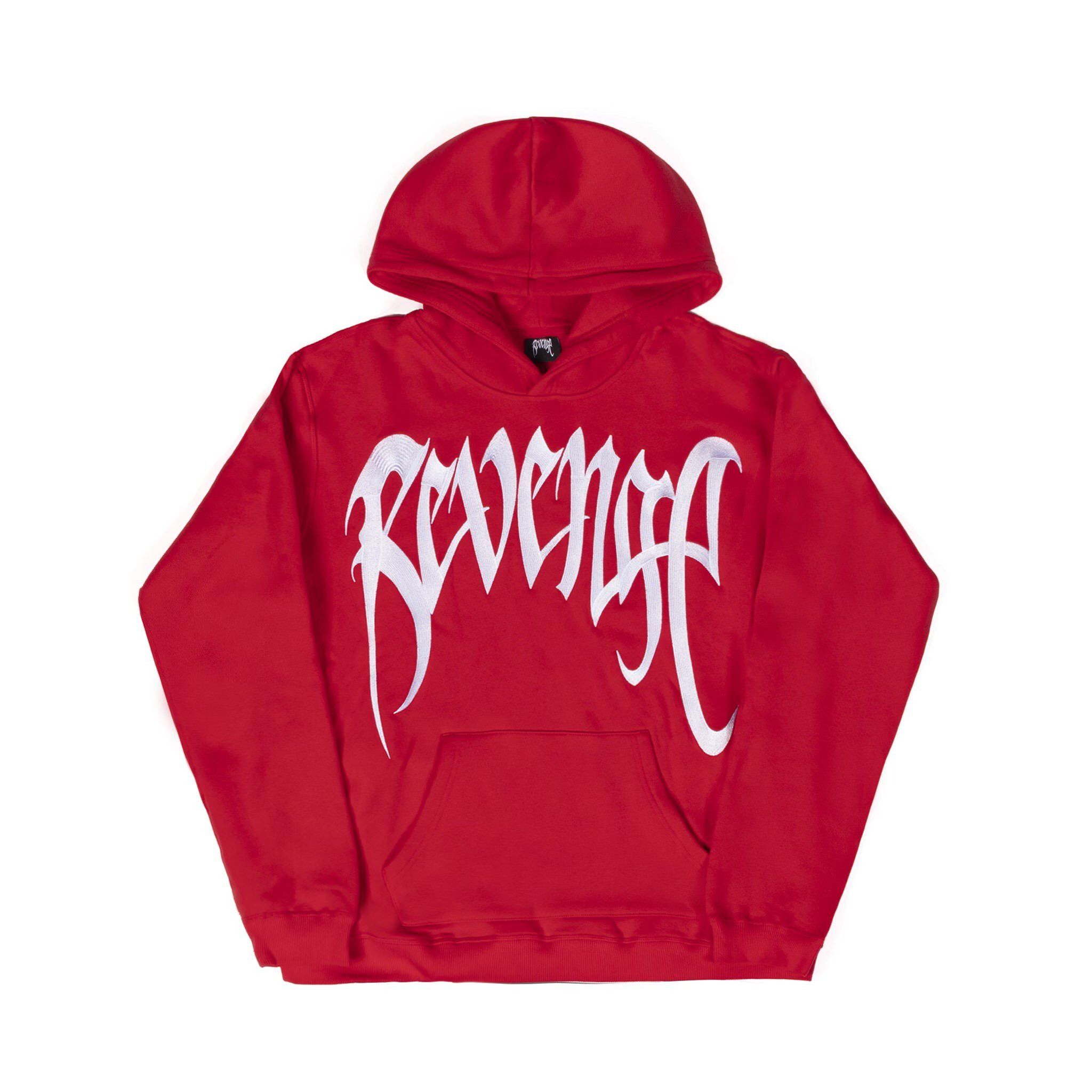 Red store revenge hoodie