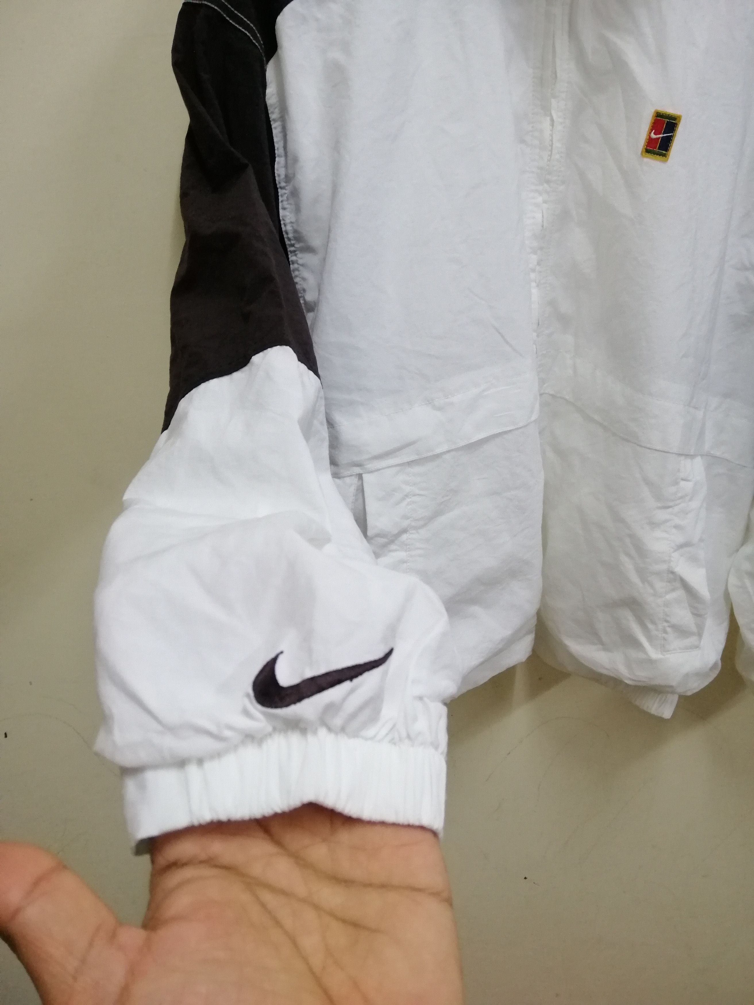 Nike Vintage 90s Nike Court zipper jacket Size US M / EU 48-50 / 2 - 10 Thumbnail