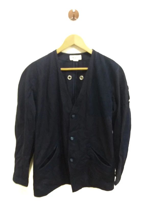 Japanese Brand Vintage 80s Kansai Yamamoto jacket smile pocket/david bowie Size US M / EU 48-50 / 2 - 1 Thumbnail