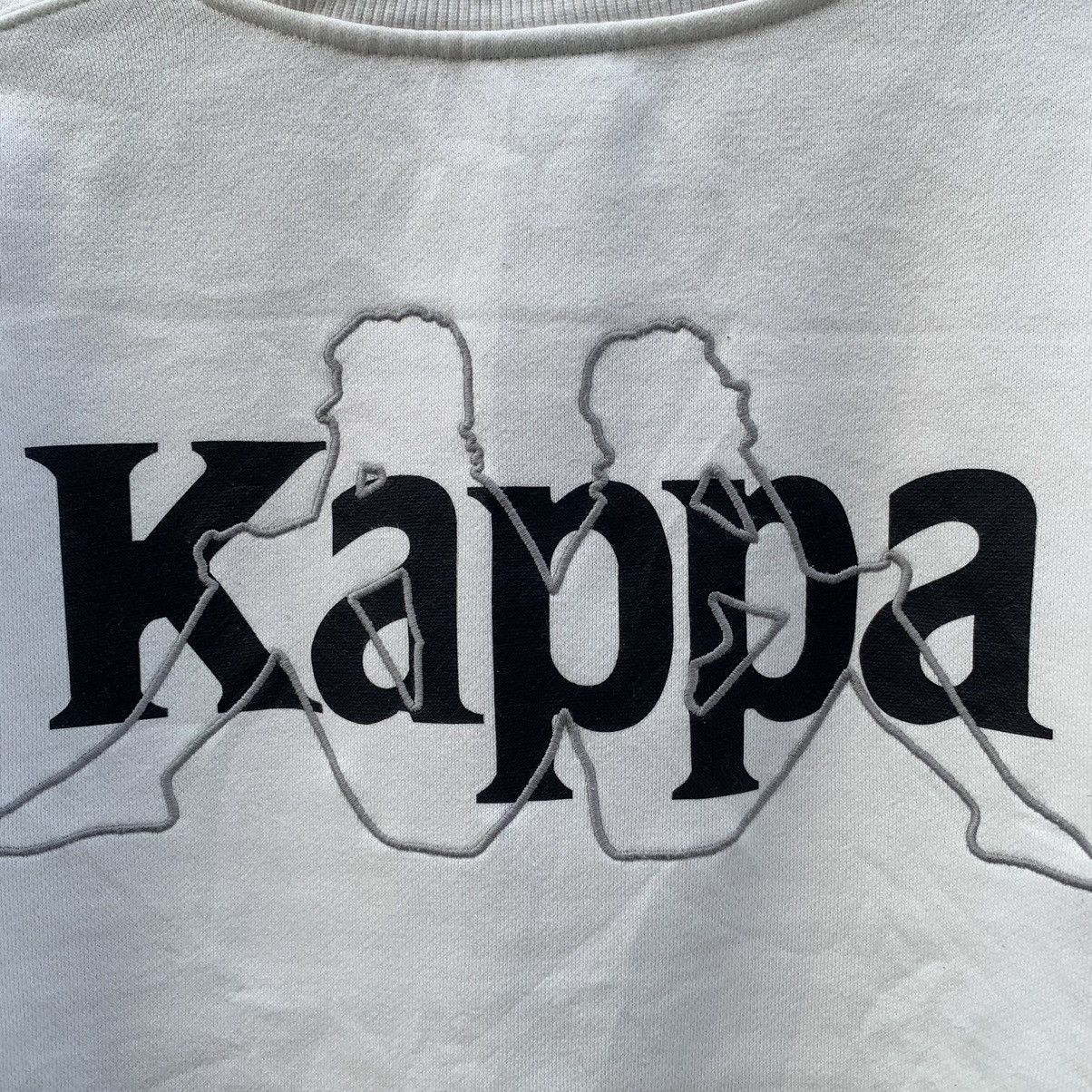Kappa × Vintage 💥 BIG LOGO back Vintage Kappa Crewneck Sportswear Sweater Size US L / EU 52-54 / 3 - 11 Thumbnail