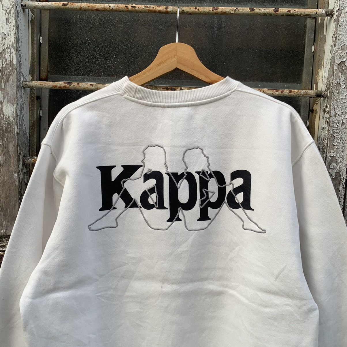 Kappa × Vintage 💥 BIG LOGO back Vintage Kappa Crewneck Sportswear Sweater Size US L / EU 52-54 / 3 - 10 Thumbnail