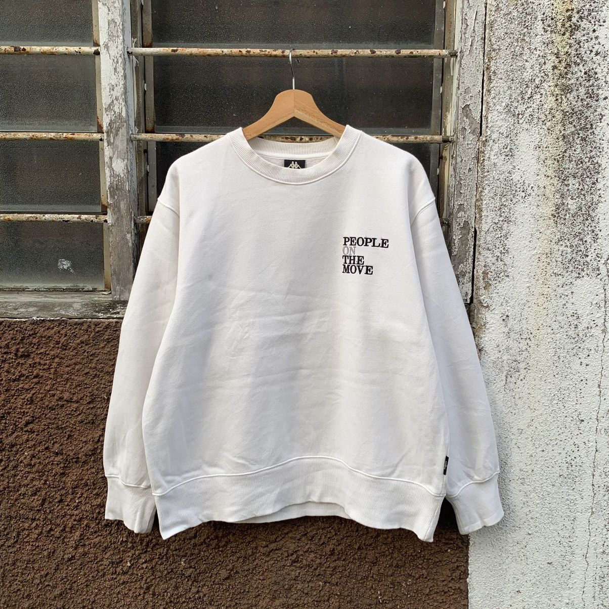Kappa × Vintage 💥 BIG LOGO back Vintage Kappa Crewneck Sportswear Sweater Size US L / EU 52-54 / 3 - 2 Thumbnail