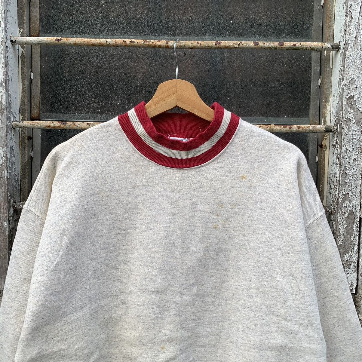 Signal Sport × Vintage 💥 1990’s Vintage Signal Sports Crewneck Blank Sweater Size US L / EU 52-54 / 3 - 2 Thumbnail