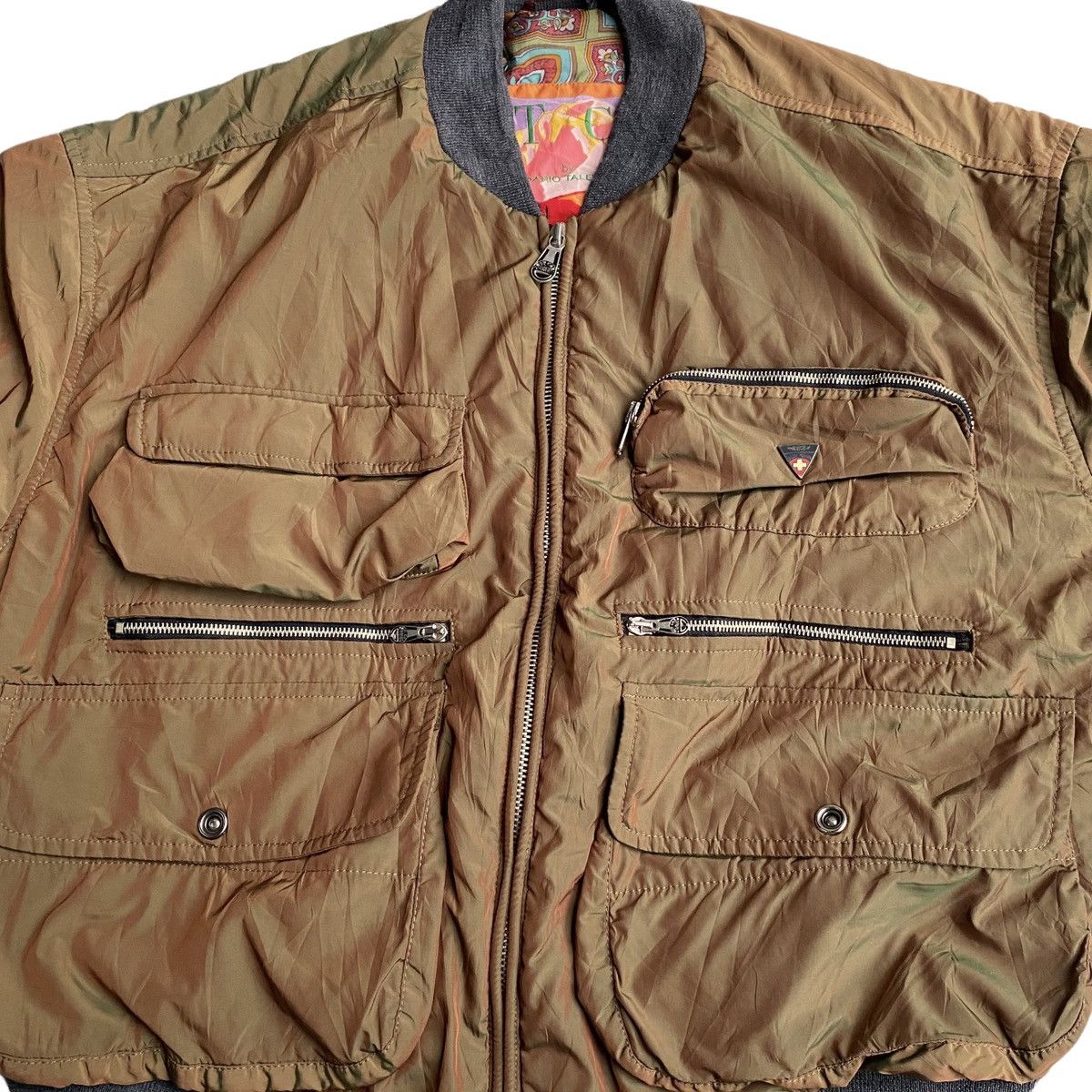 Other Post Card by Dario Talenti Multipocket Cargo Bomber Jacket Size US M / EU 48-50 / 2 - 5 Thumbnail