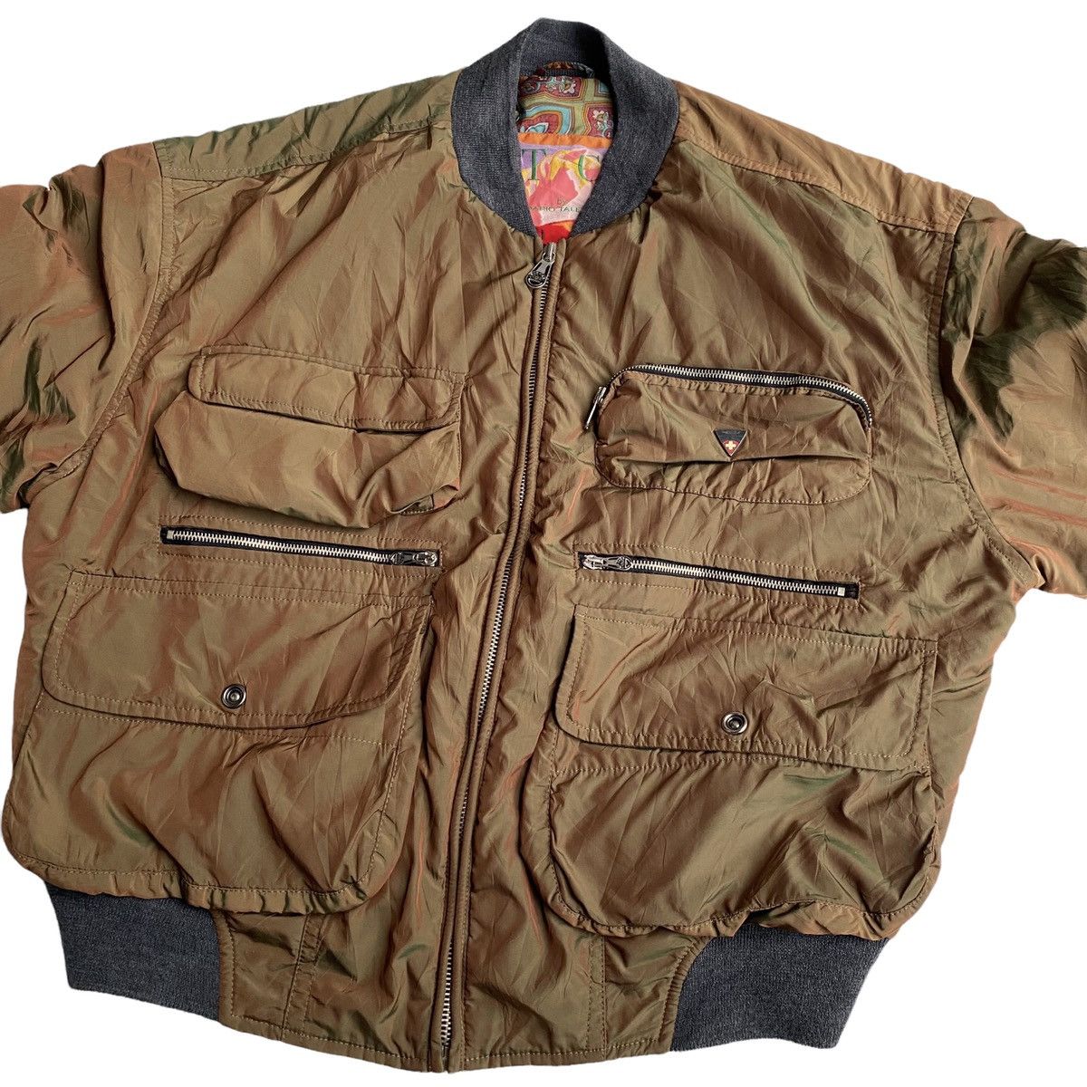 Other Post Card by Dario Talenti Multipocket Cargo Bomber Jacket Size US M / EU 48-50 / 2 - 4 Thumbnail