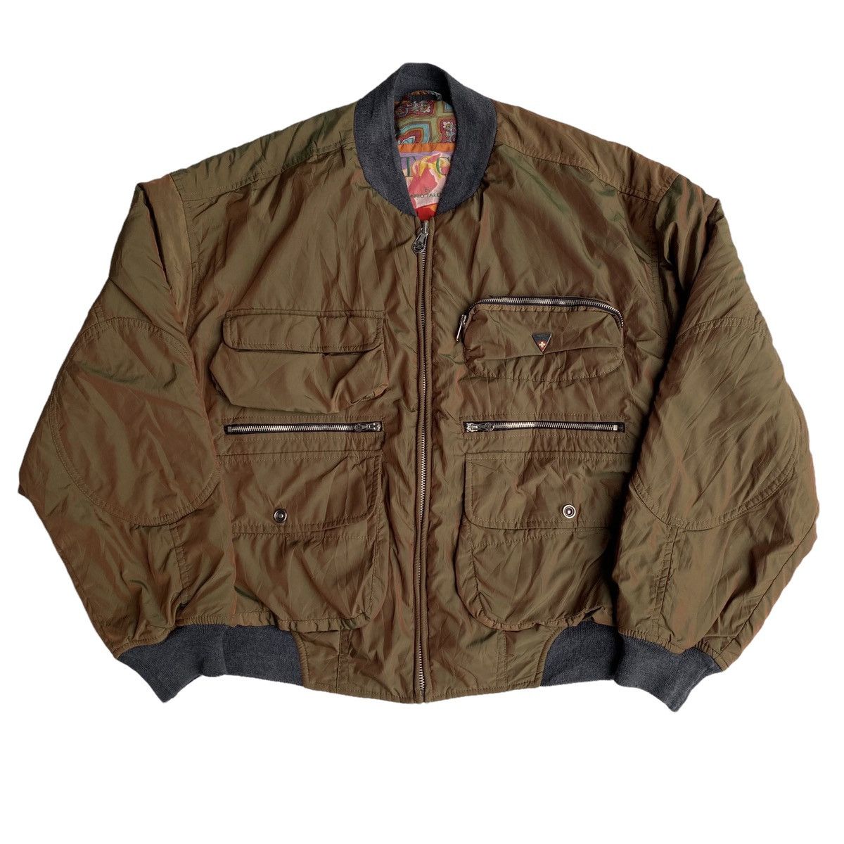 Other Post Card by Dario Talenti Multipocket Cargo Bomber Jacket Size US M / EU 48-50 / 2 - 2 Thumbnail