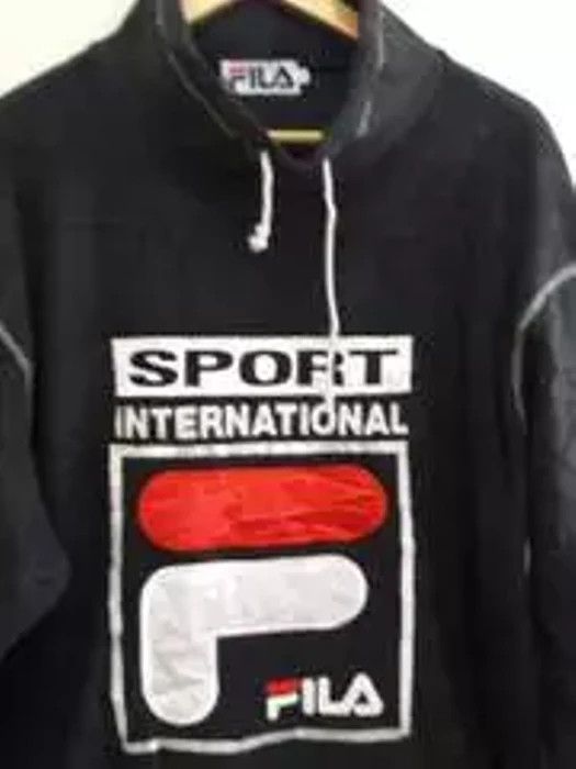 Fila Fila sport international big logo fleece jacket Size US L / EU 52-54 / 3 - 6 Thumbnail