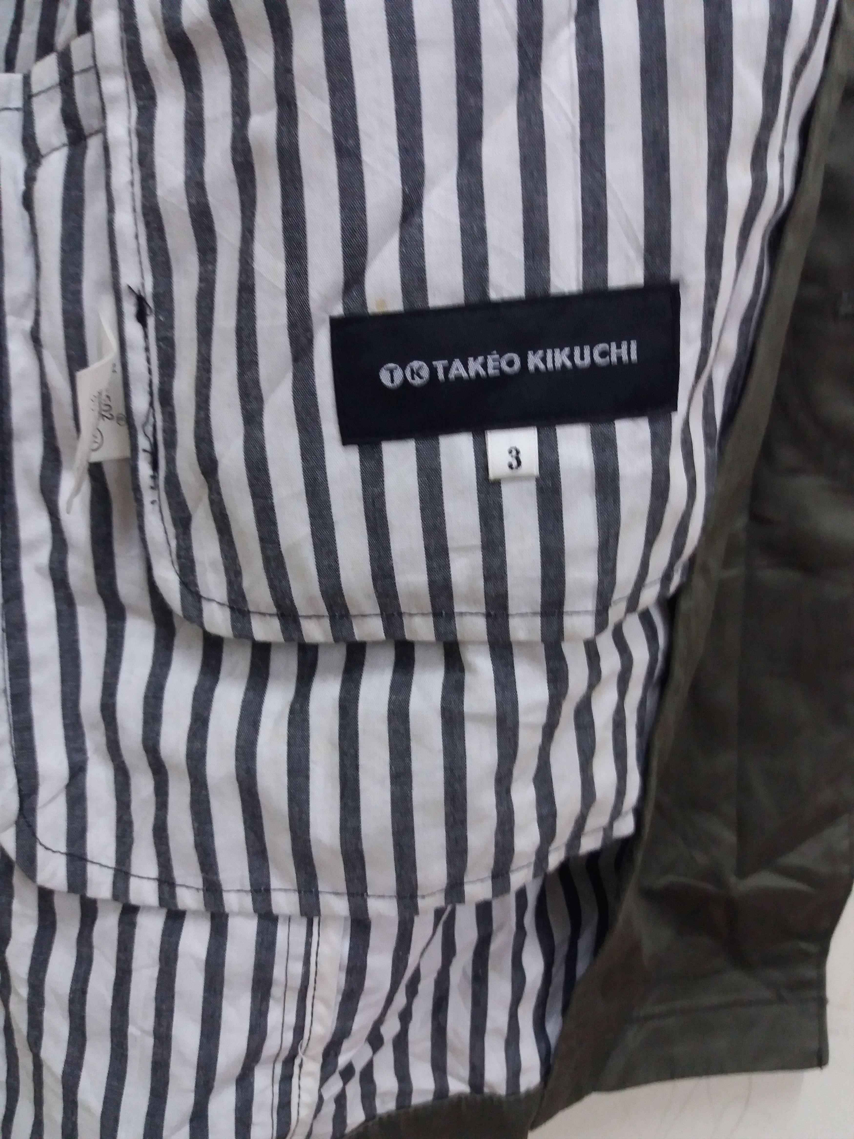Japanese Brand Takeo Kikuchi nice design button up jacket Size 3 Size US M / EU 48-50 / 2 - 4 Thumbnail