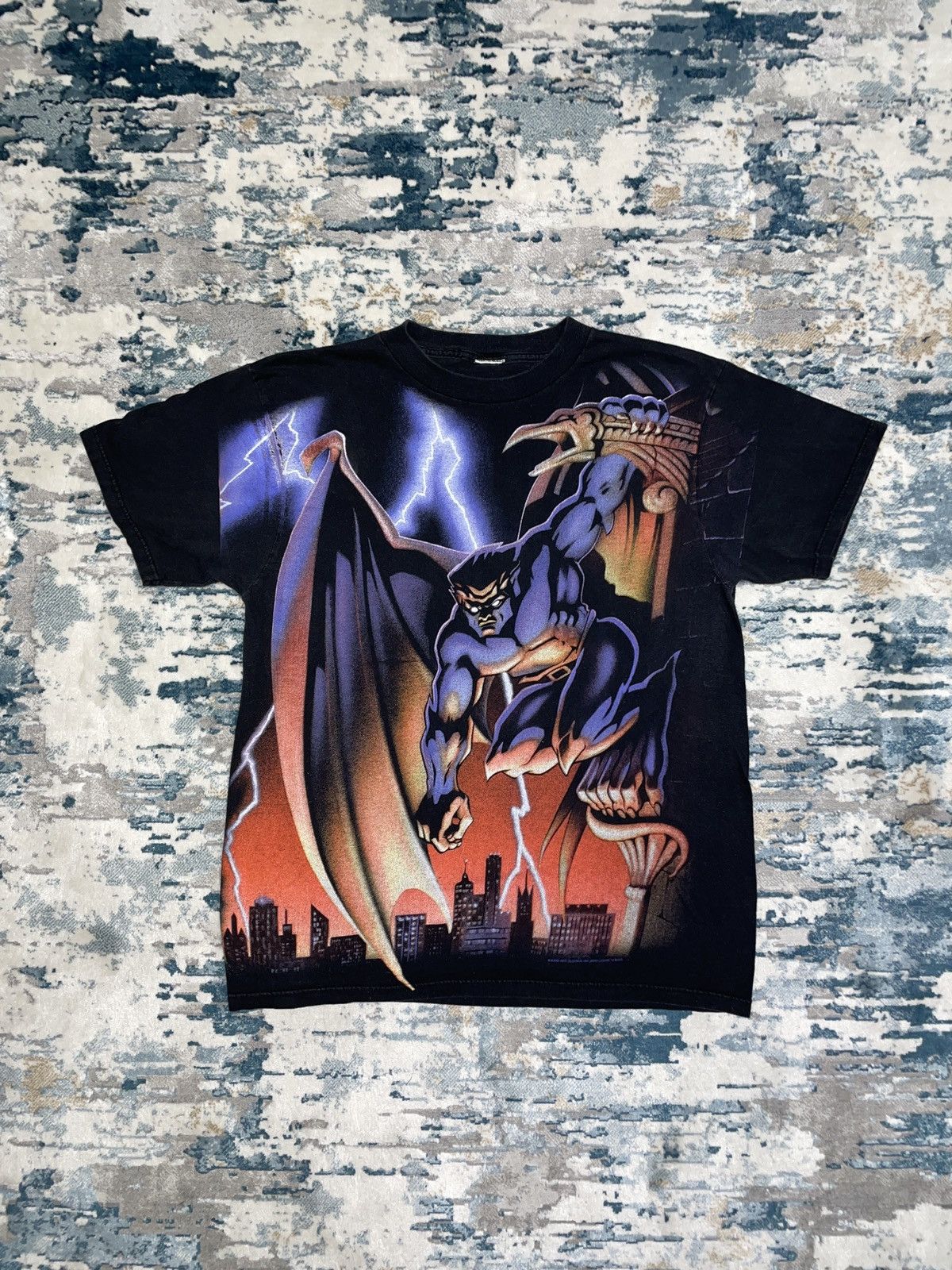 90s Gargoyles T Shirt Giant XL USA約21cm