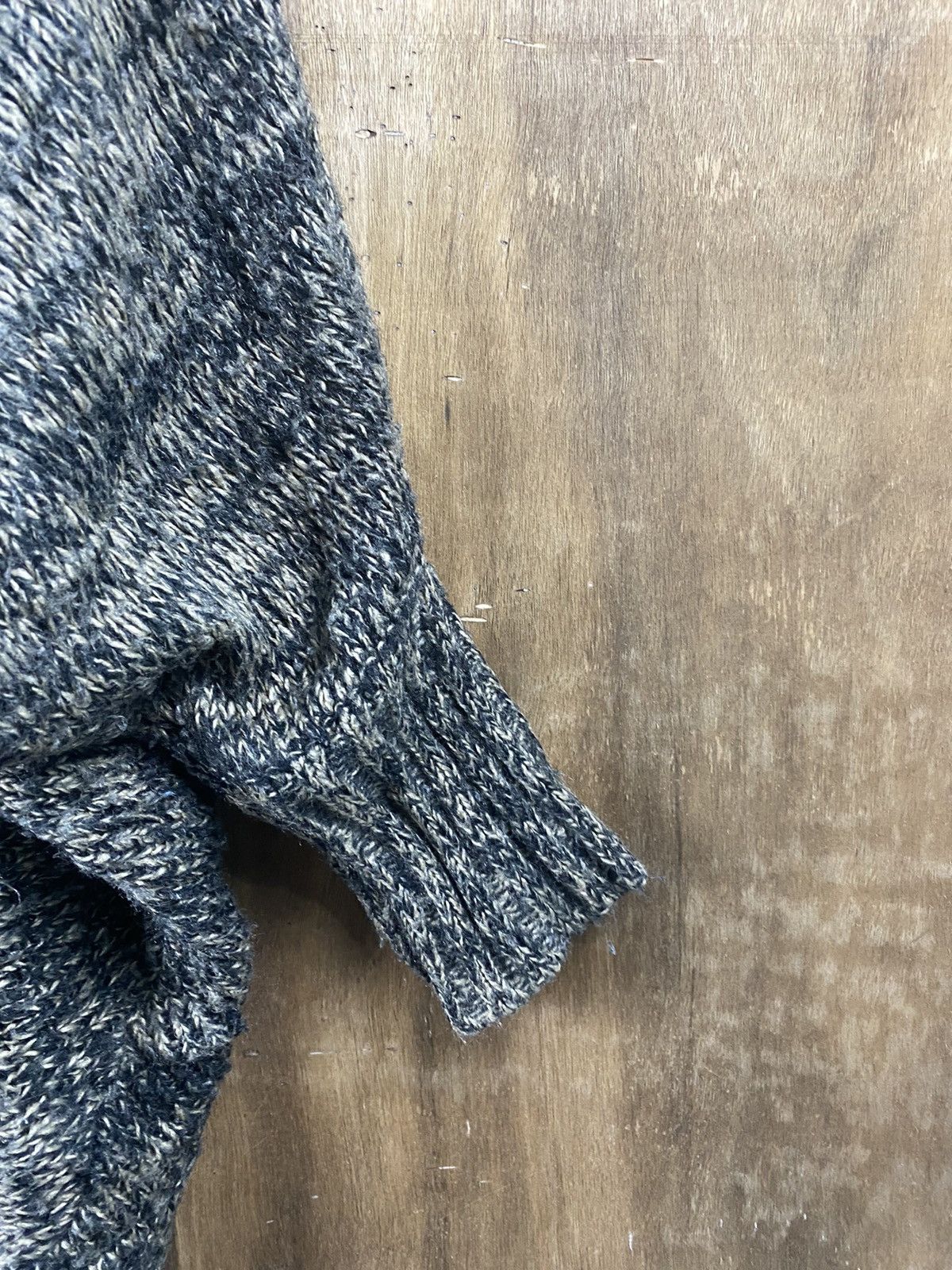 Homespun Knitwear × Japanese Brand Massive Homespun Japan cardigan distressed Knitwear #Z056 Size US M / EU 48-50 / 2 - 12 Thumbnail